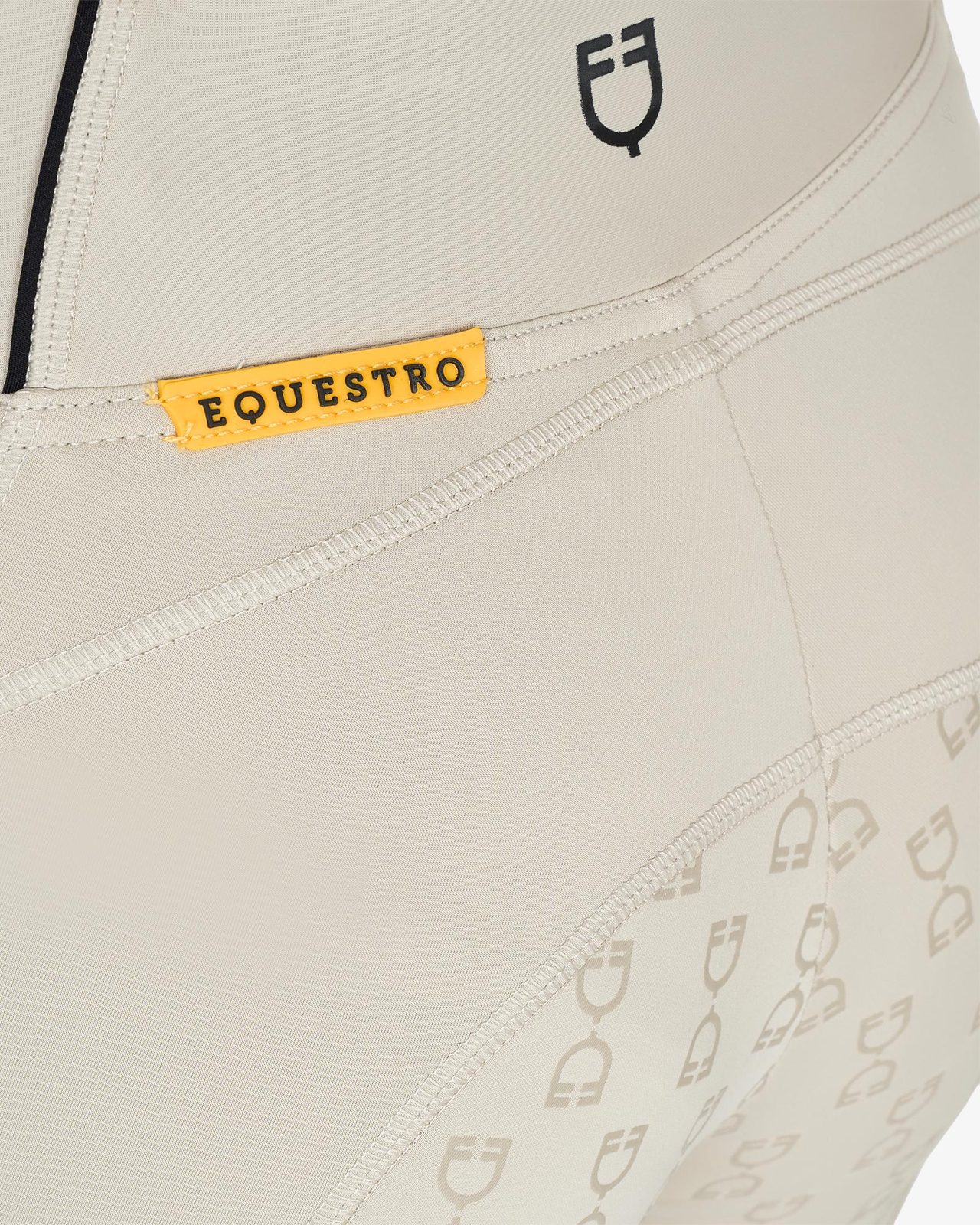 Leggins bambina slim fit grip con logo