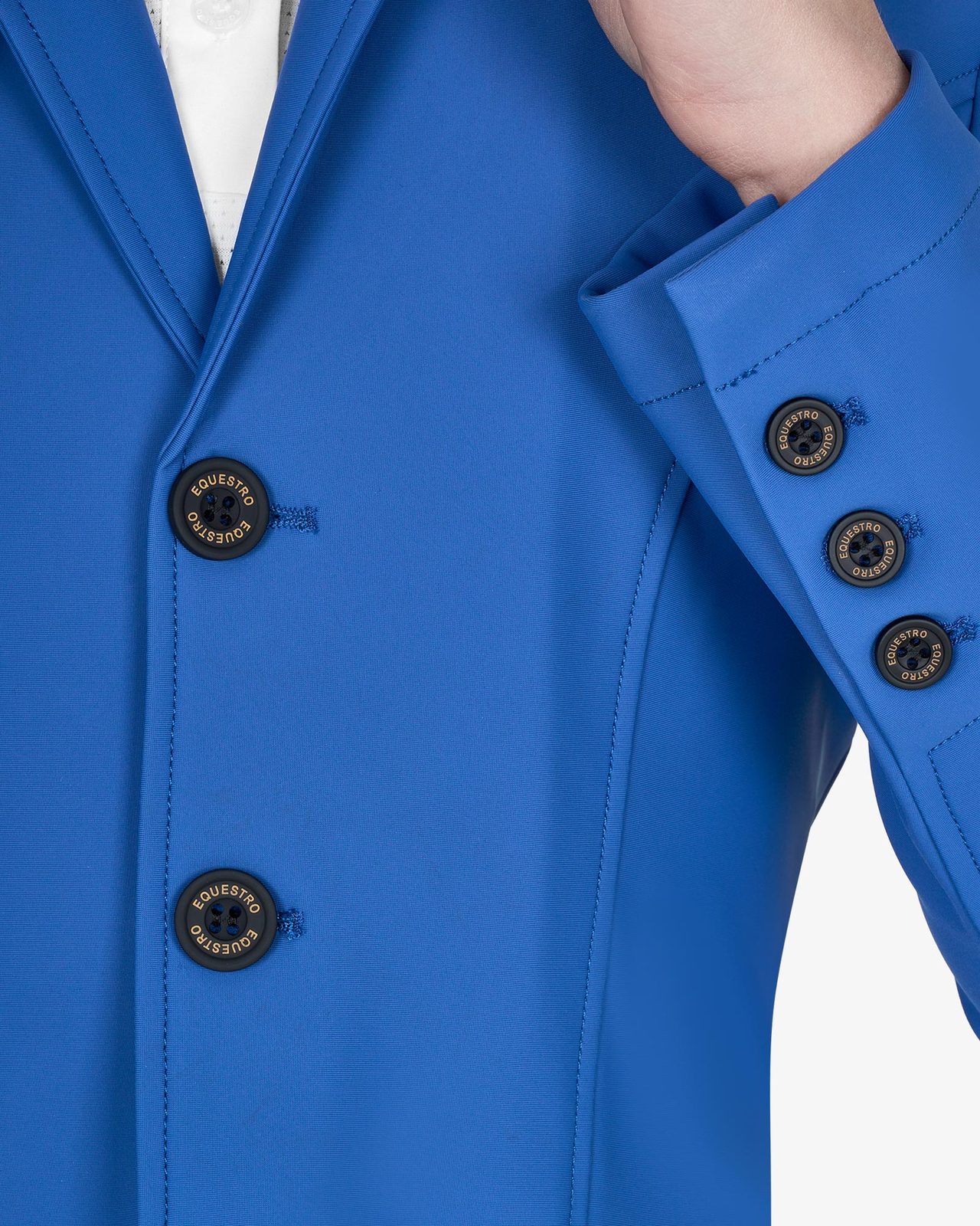 Kids' slim fit three button competition jacket