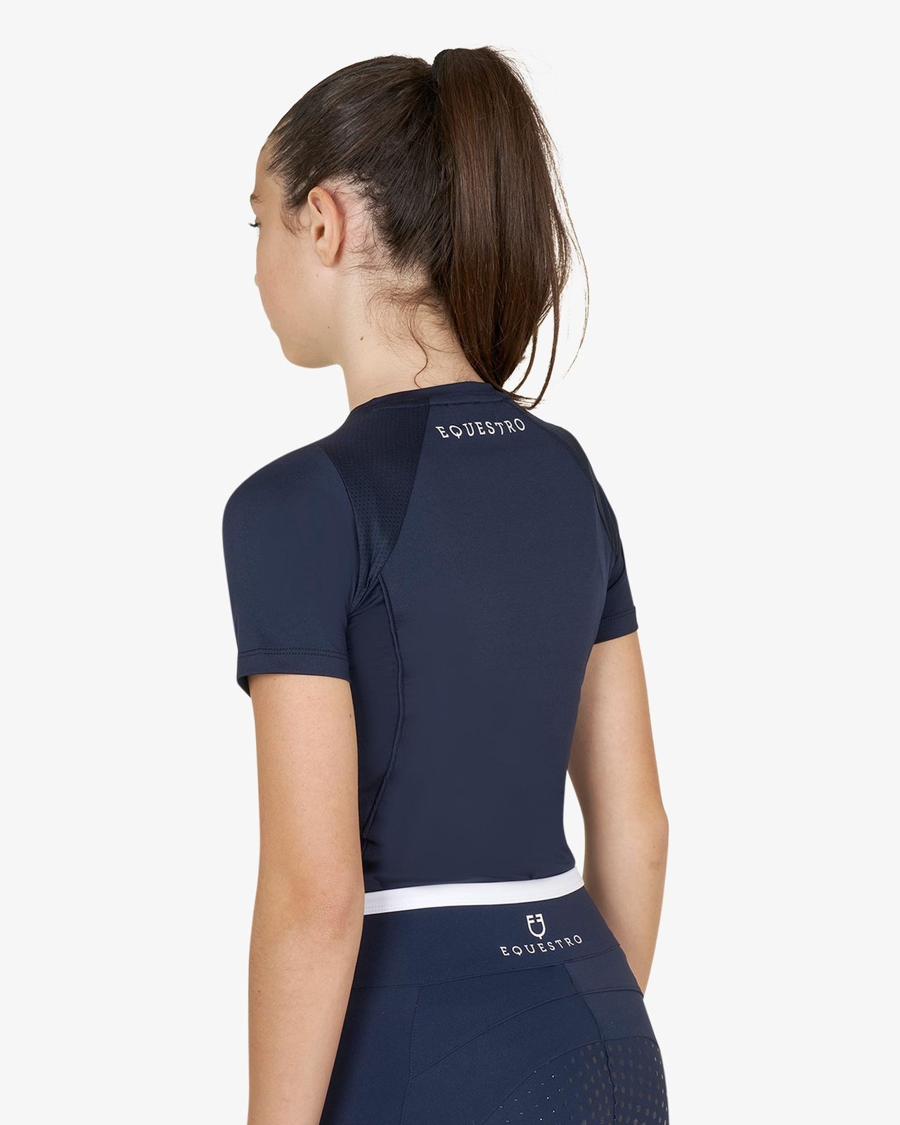 Kids' training t-shirt in technical fabric