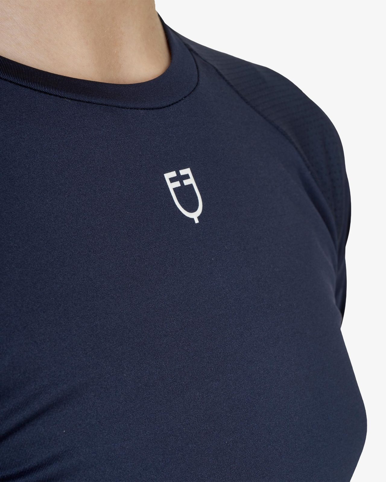 Kids' training t-shirt in technical fabric