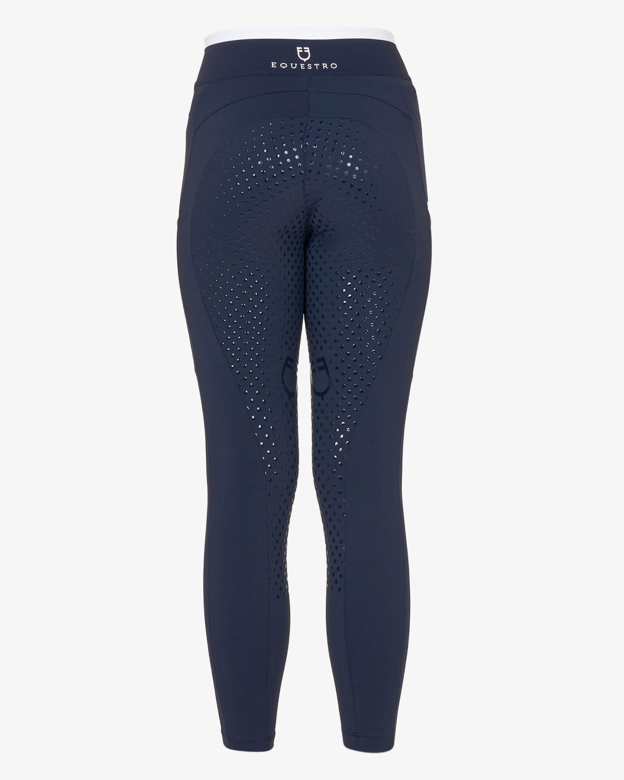 Leggings bambina con decorazioni perforate
