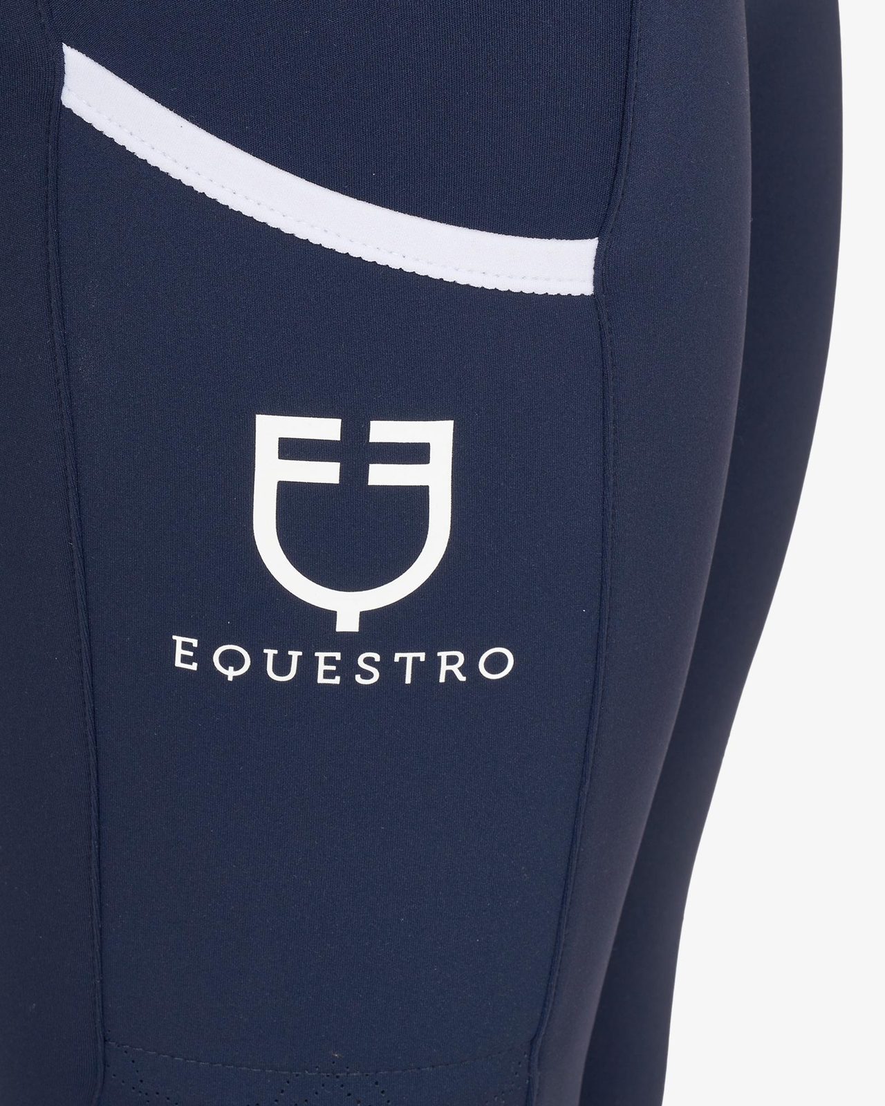 Leggings bambina con decorazioni perforate