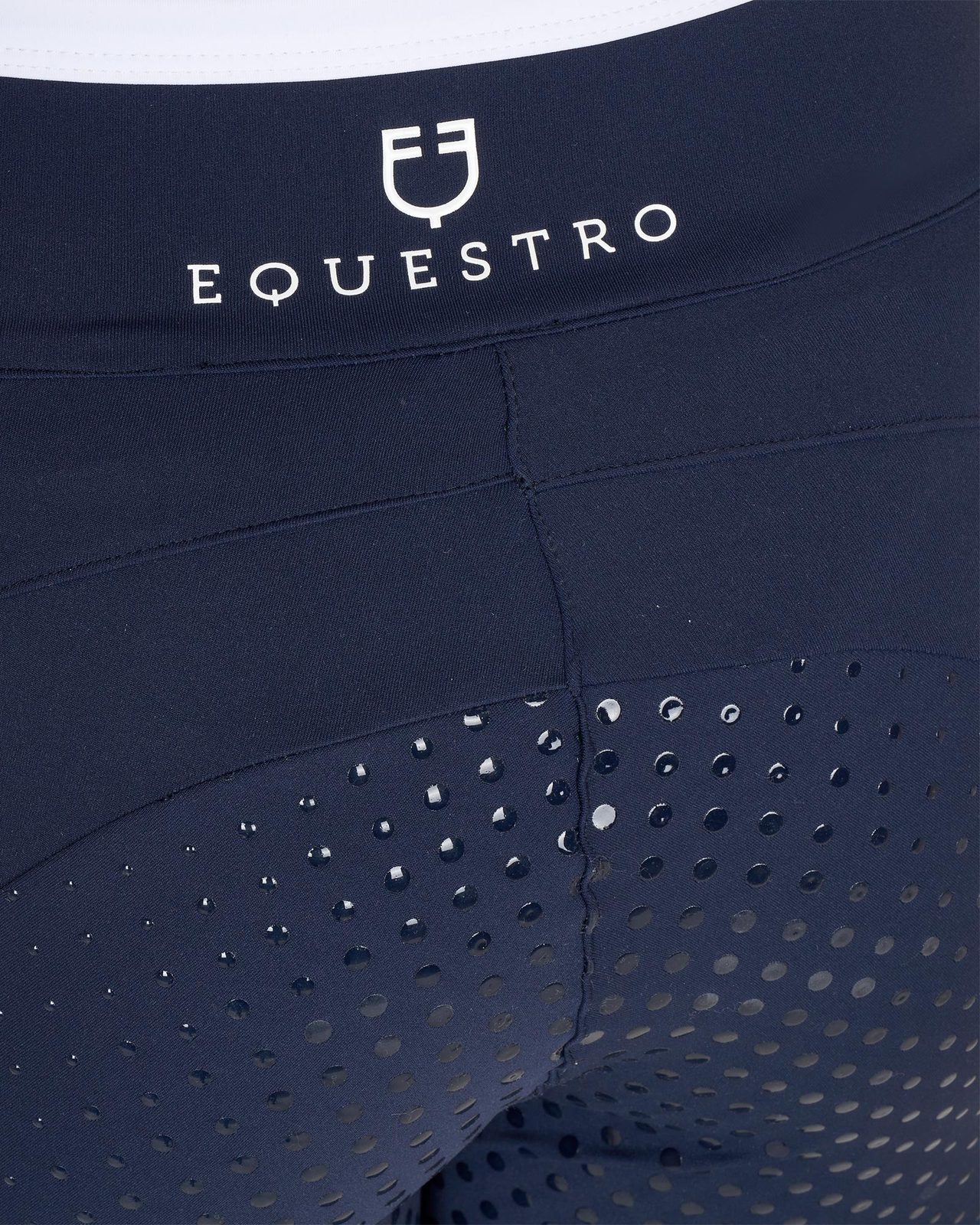 Leggings bambina con decorazioni perforate