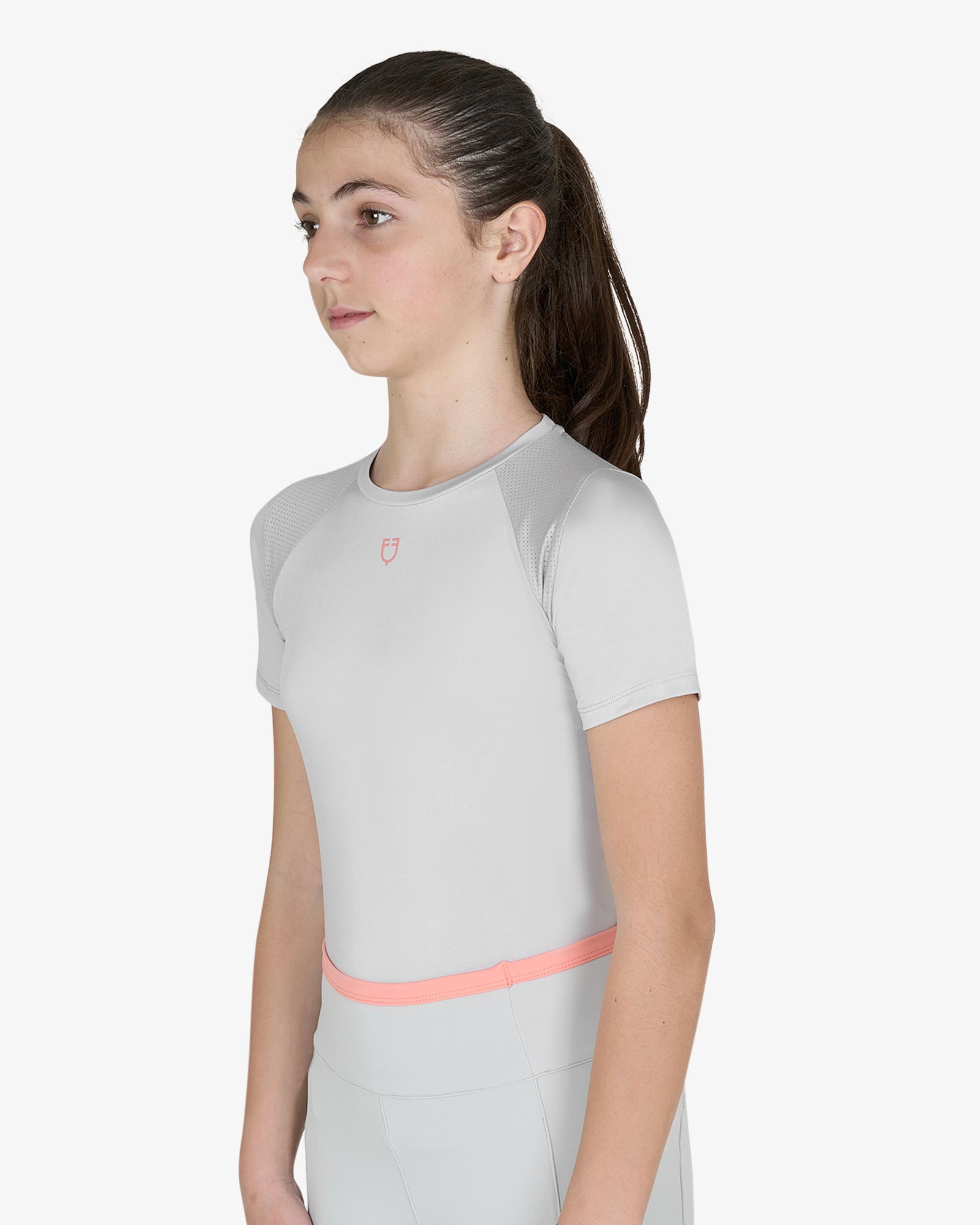 Kids' training t-shirt in technical fabric
