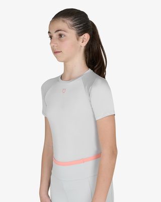 Kids' training t-shirt in technical fabric