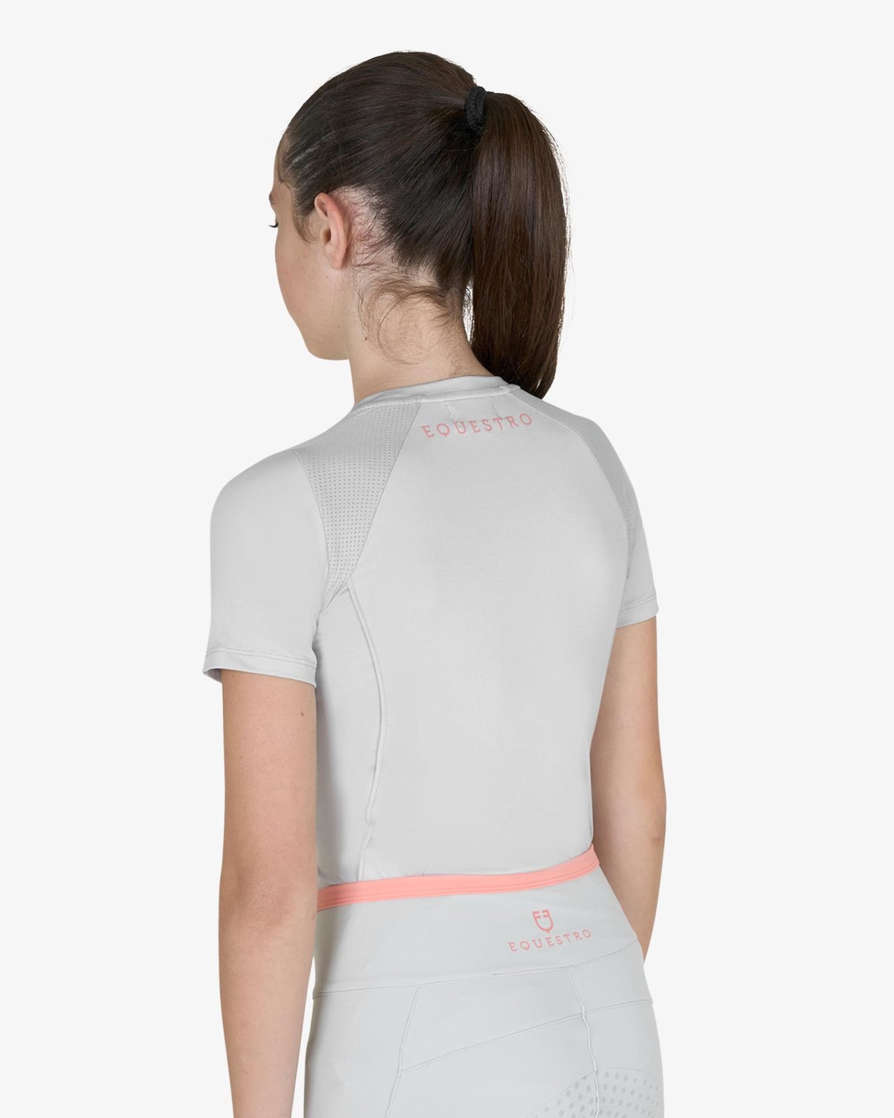 Kids' training t-shirt in technical fabric