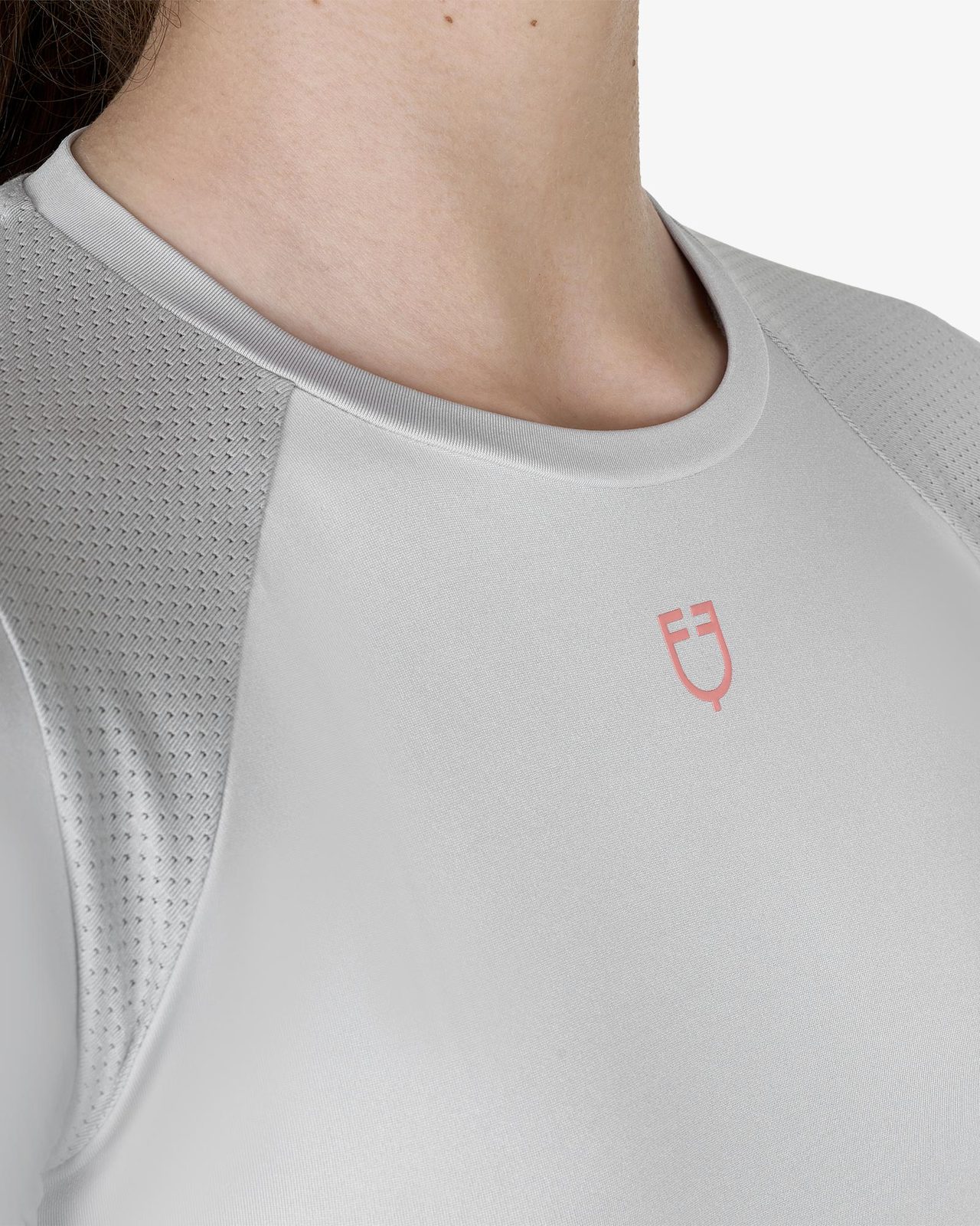 Kids' training t-shirt in technical fabric