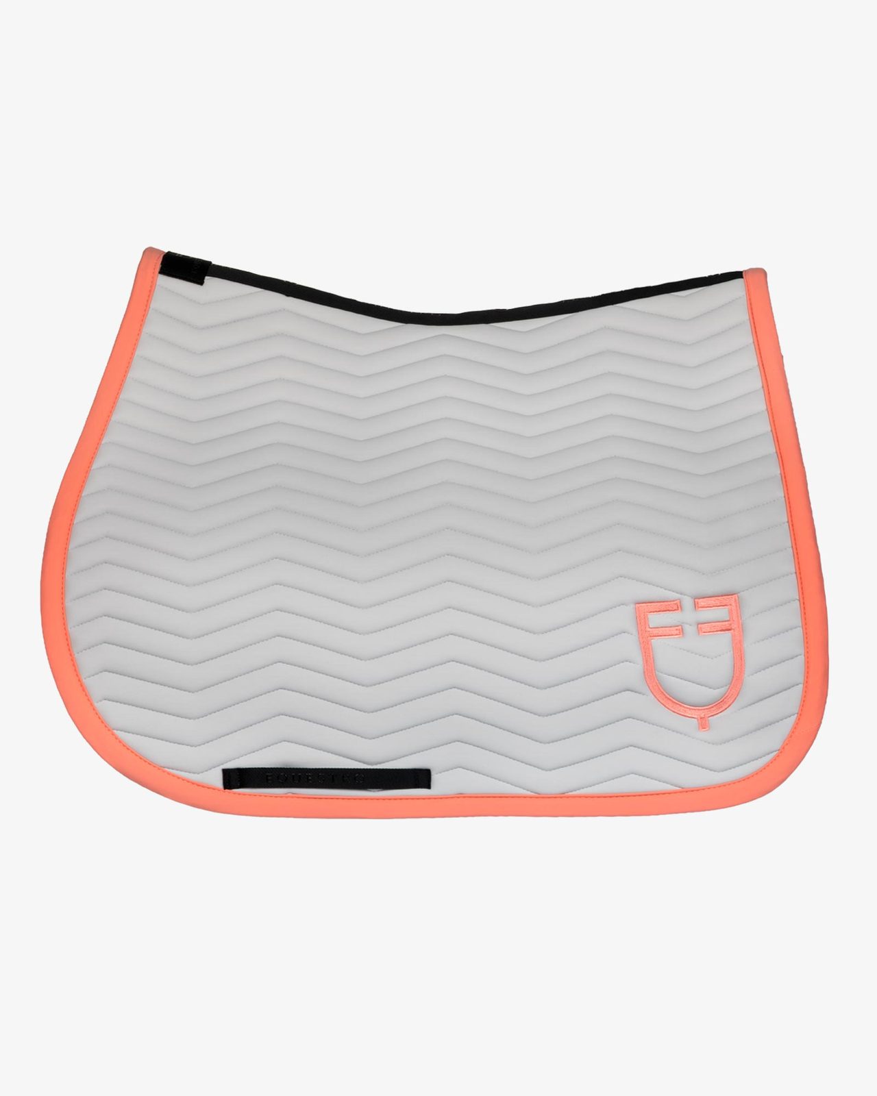 Wave Quilting jumping saddle pad in technical fabric