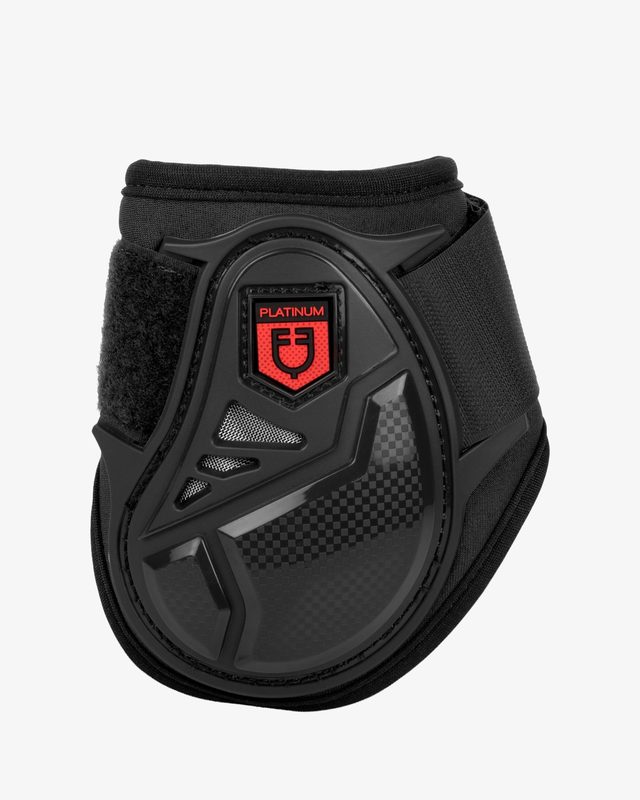 Young horse fetlock boots in polyurethane and neoprene