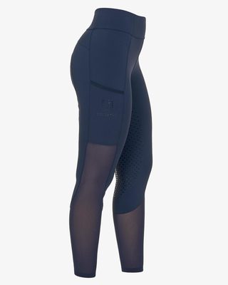 Leggings donna full grip con inserti perforati