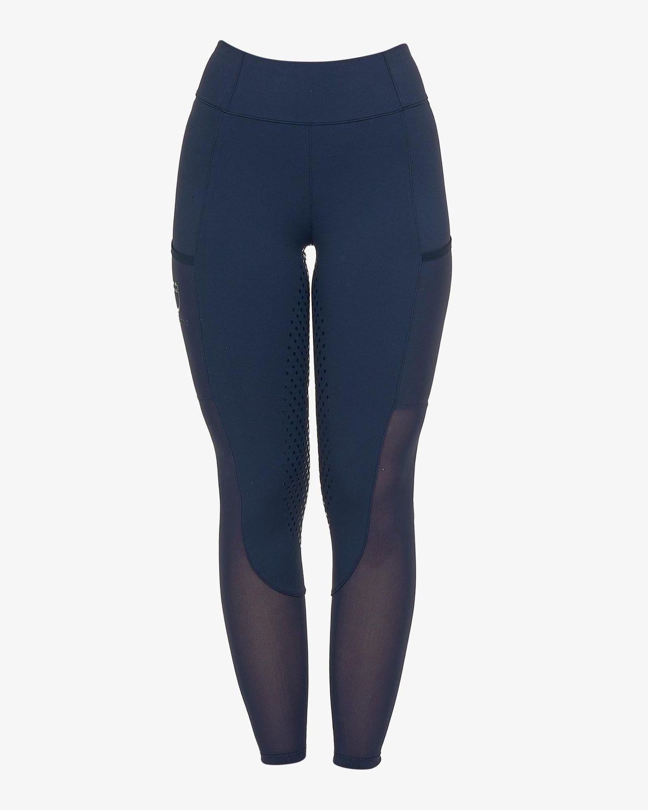 Leggings donna full grip con inserti perforati
