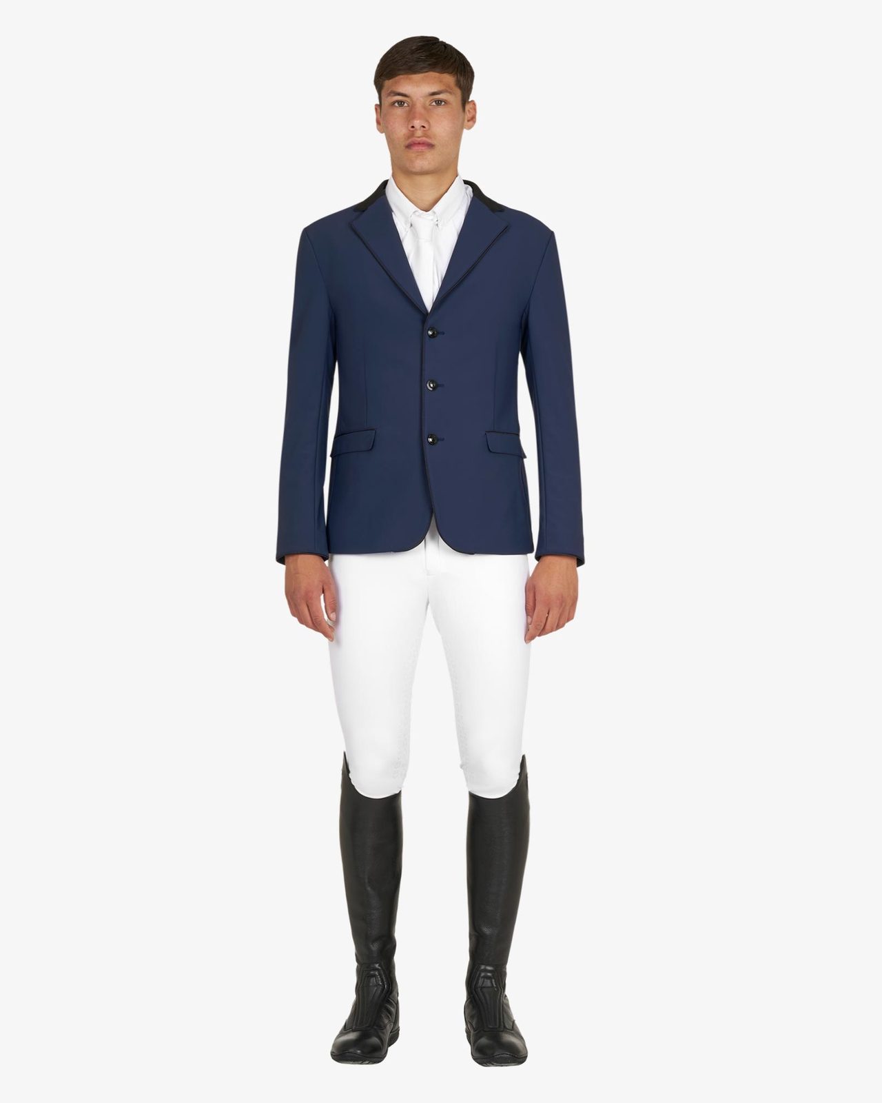 Men's competition jacket with three buttons