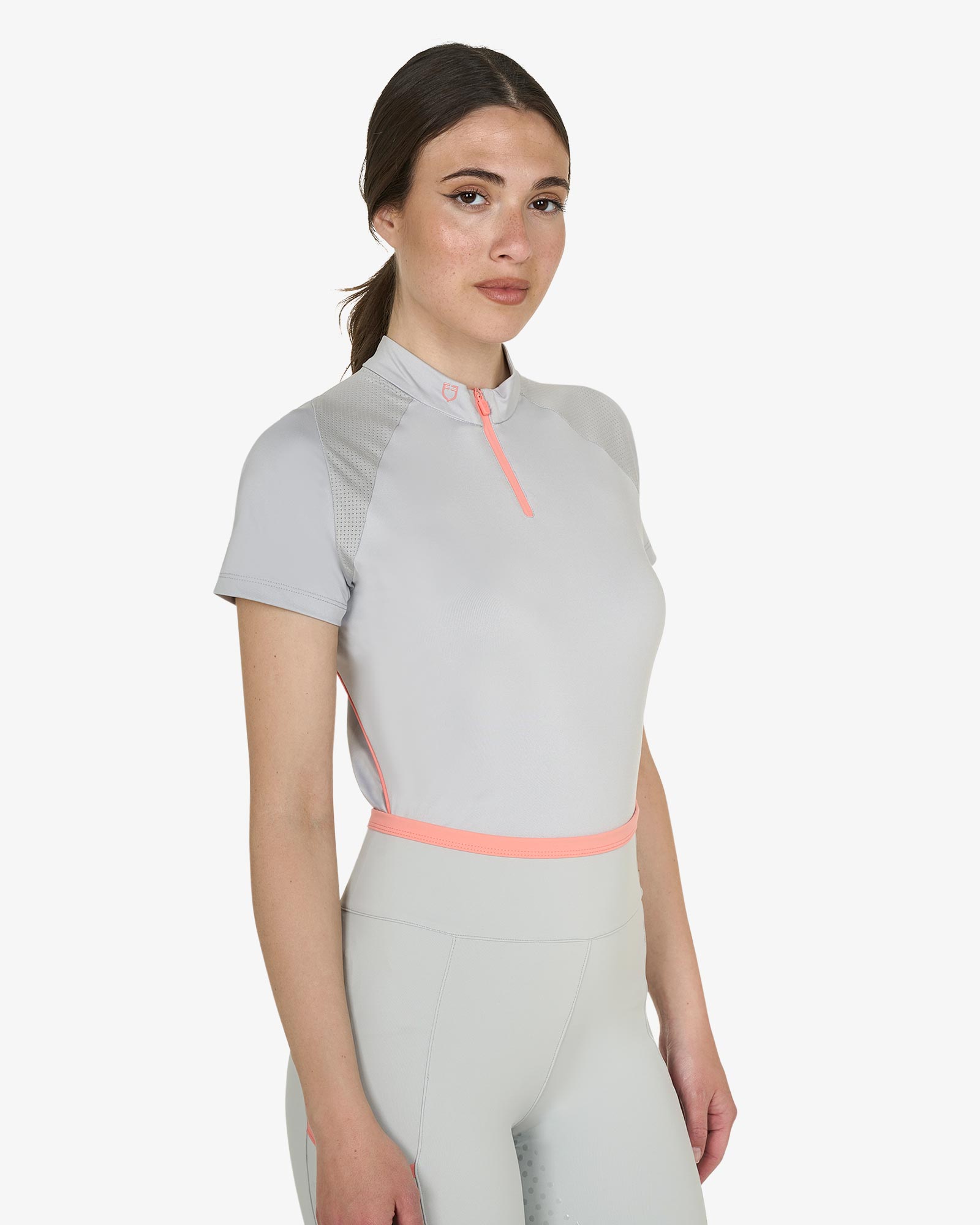 Women's slim fit technical training polo shirt