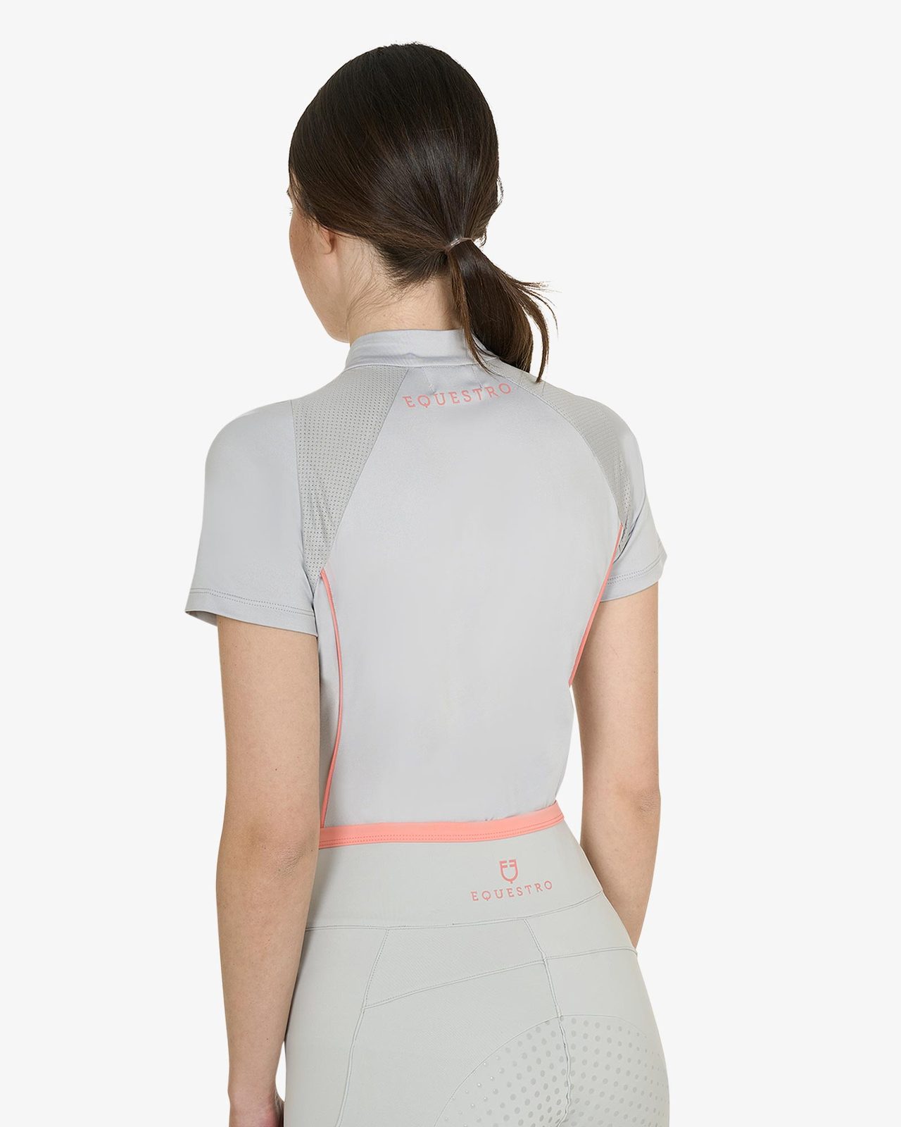 Women's slim fit technical training polo shirt
