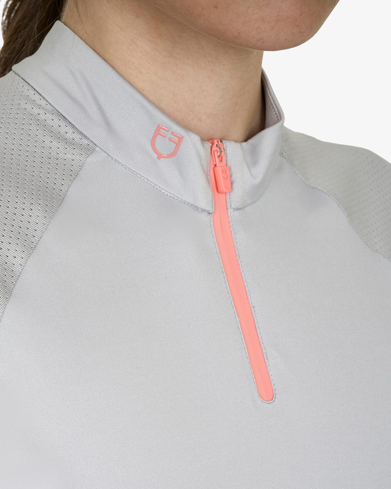 Women's slim fit technical training polo shirt