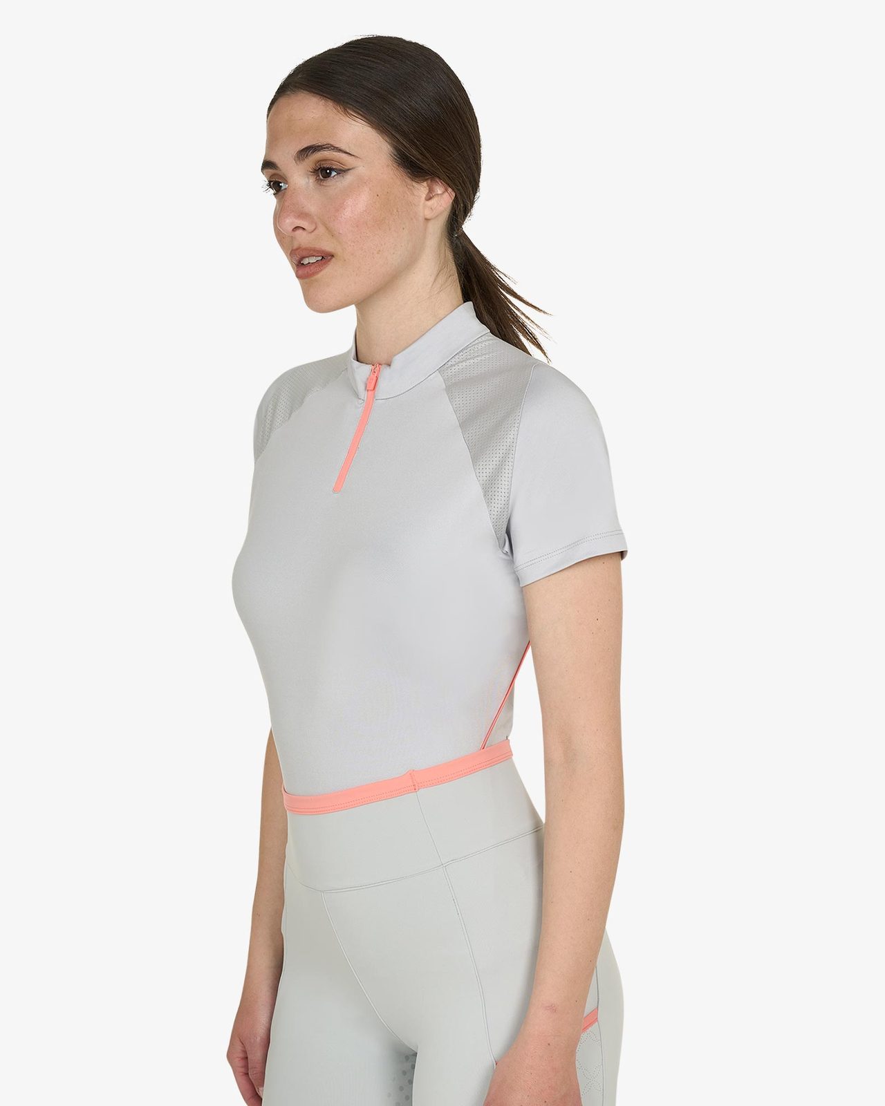 Women's slim fit technical training polo shirt