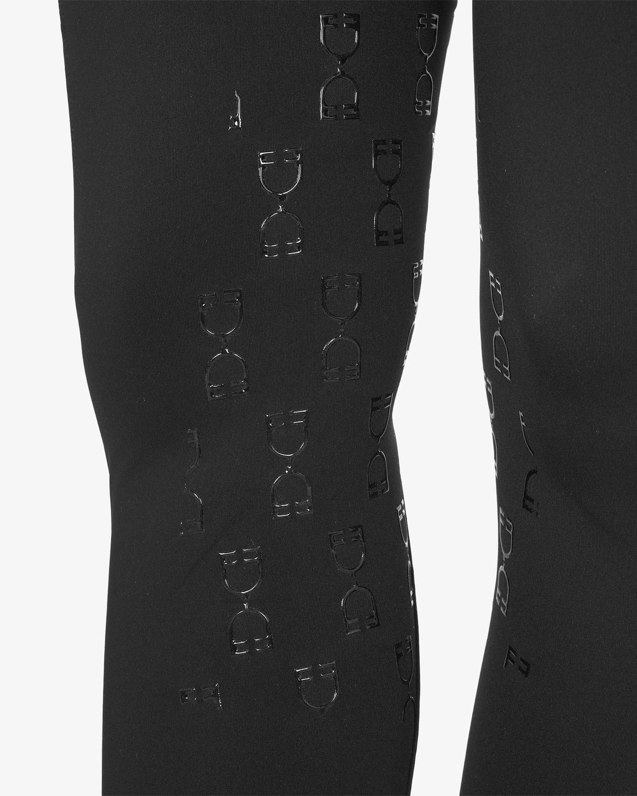 Leggings donna slim fit inserti micro mesh