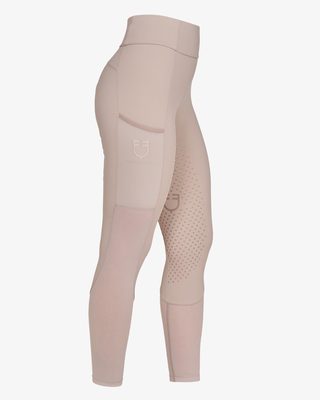 Leggings donna full grip con inserti perforati