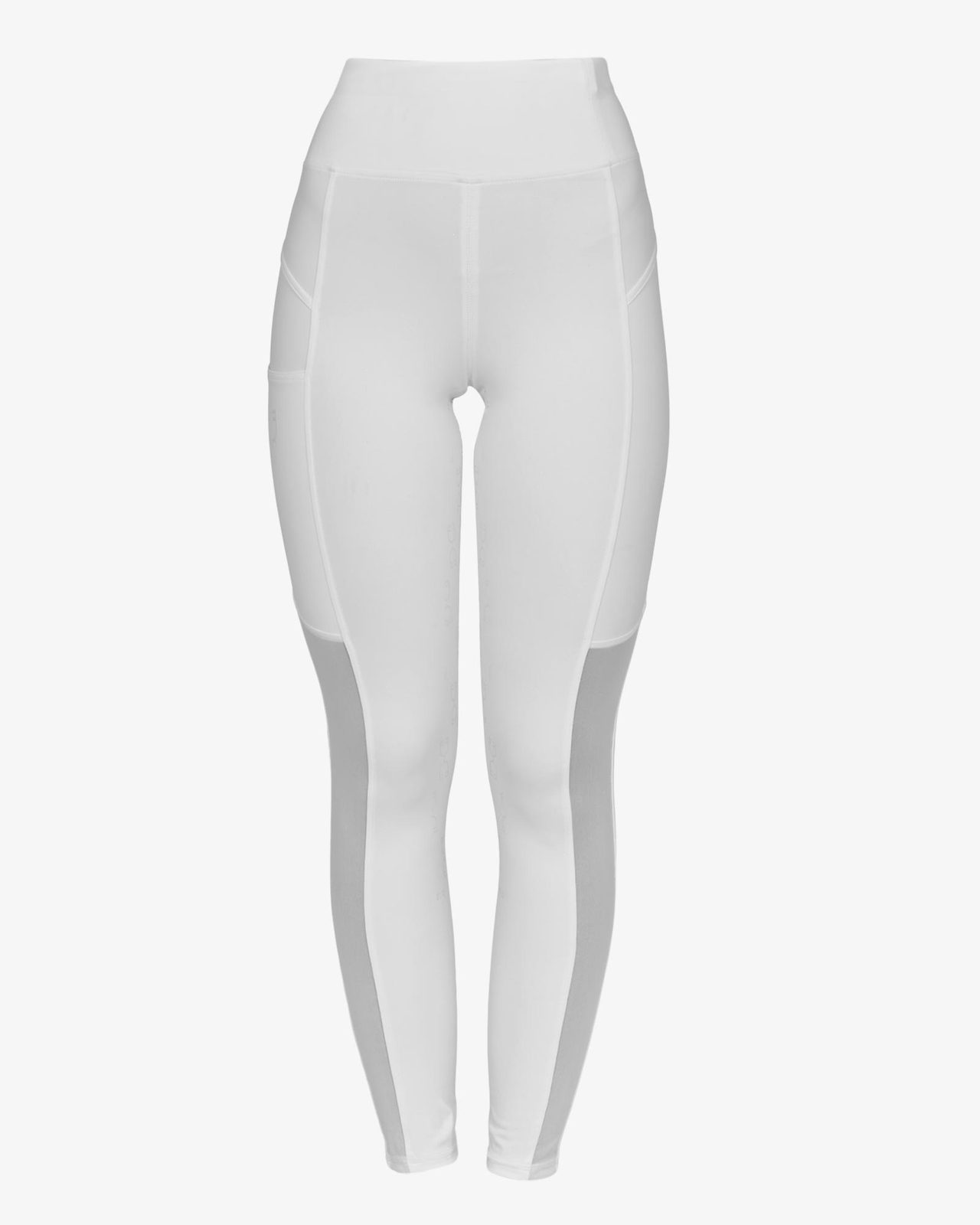 Leggings donna slim fit inserti micro mesh