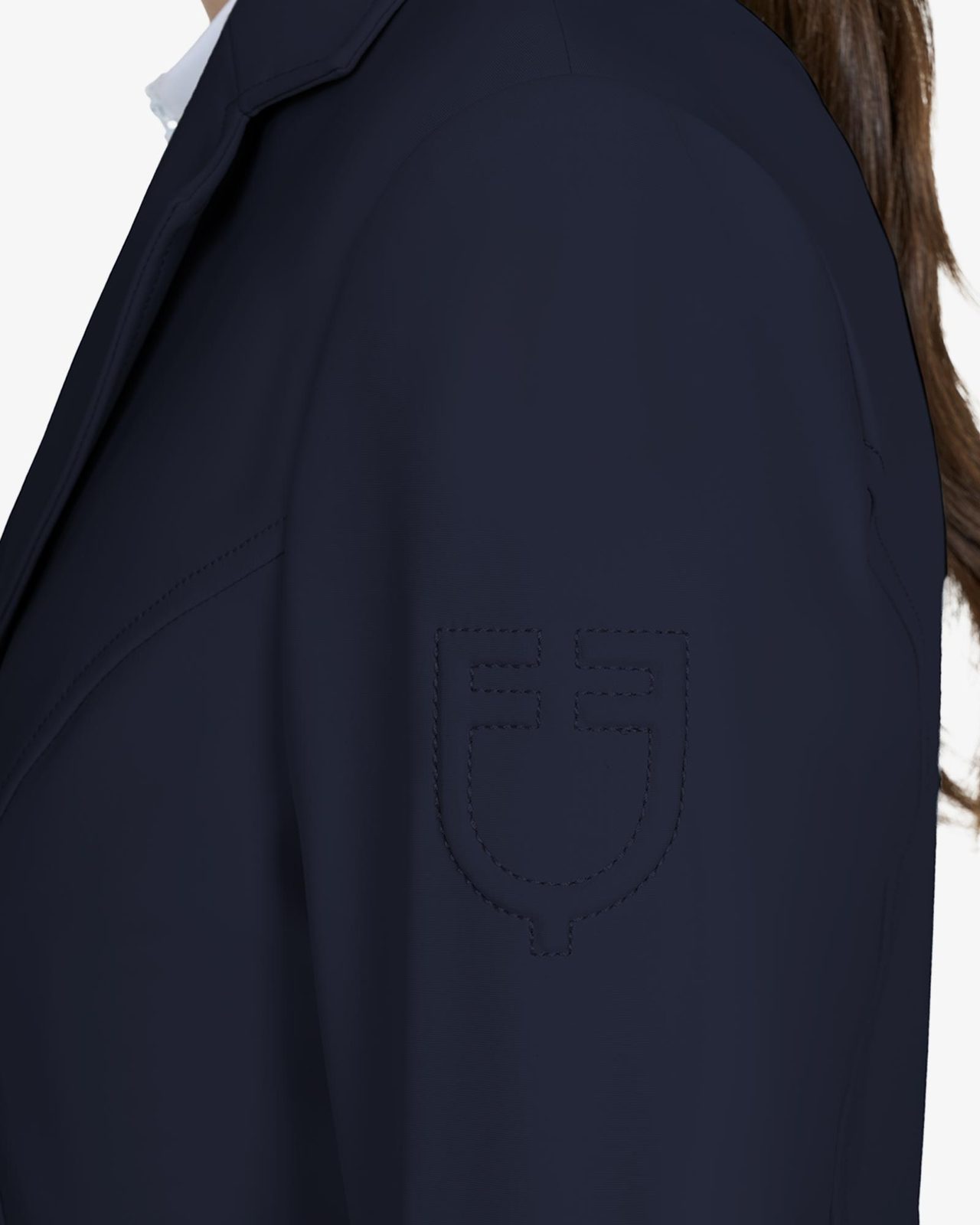 Giacca donna da concorso con logo a rilievo