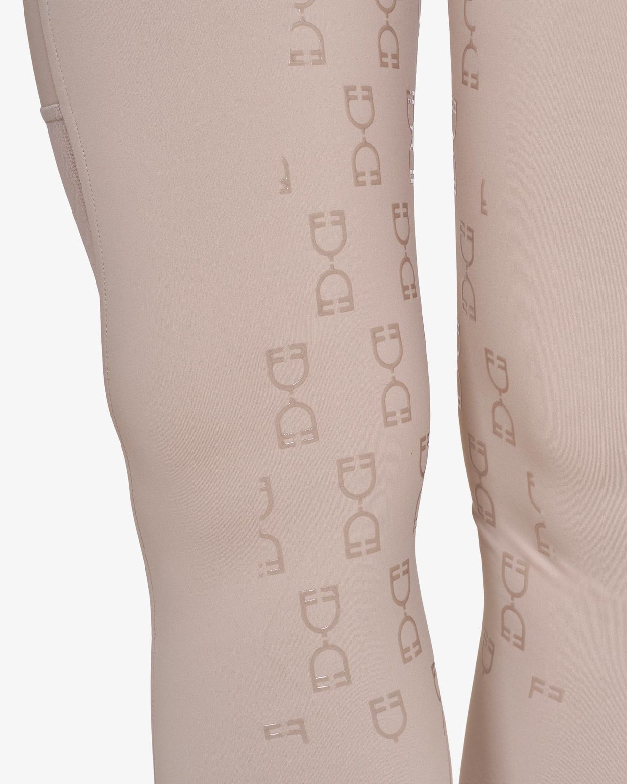 Leggings donna slim fit inserti micro mesh