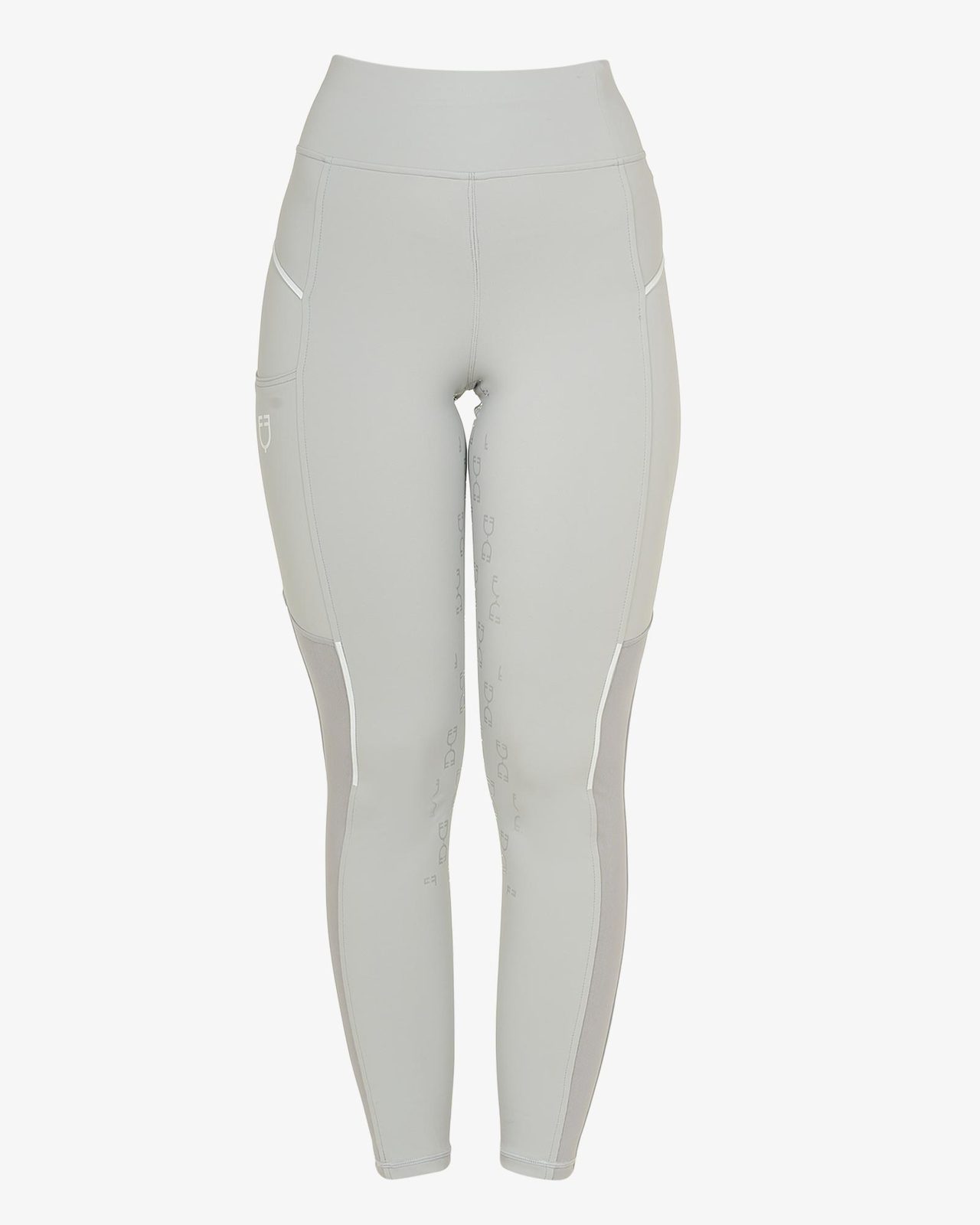 Leggings donna slim fit inserti micro mesh