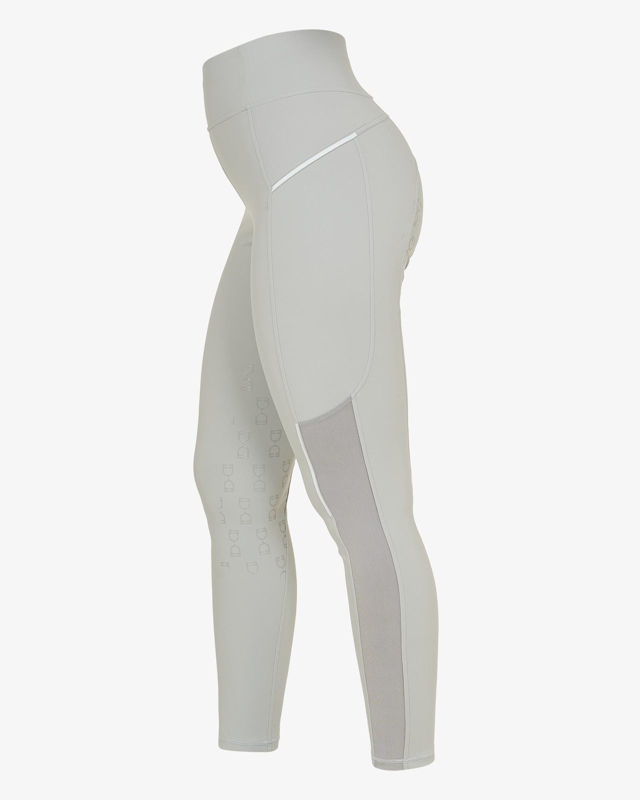 Leggings donna slim fit inserti micro mesh