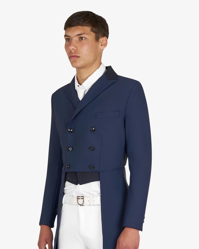 Men's competition dressage tailcoat in technical fabric