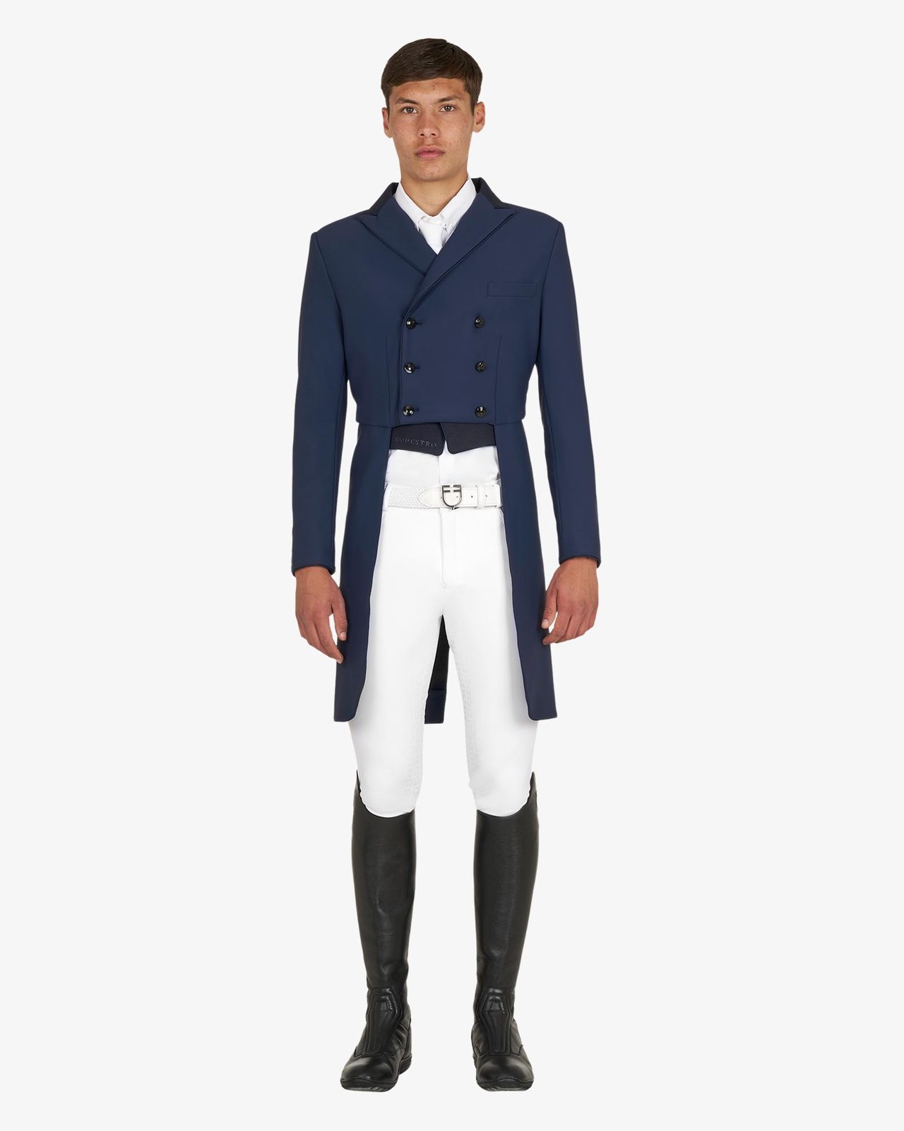 Frac uomo da concorso in tessuto tecnico