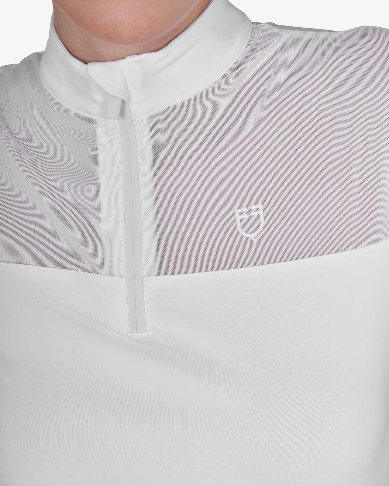 Polo donna da allenamento in mesh
