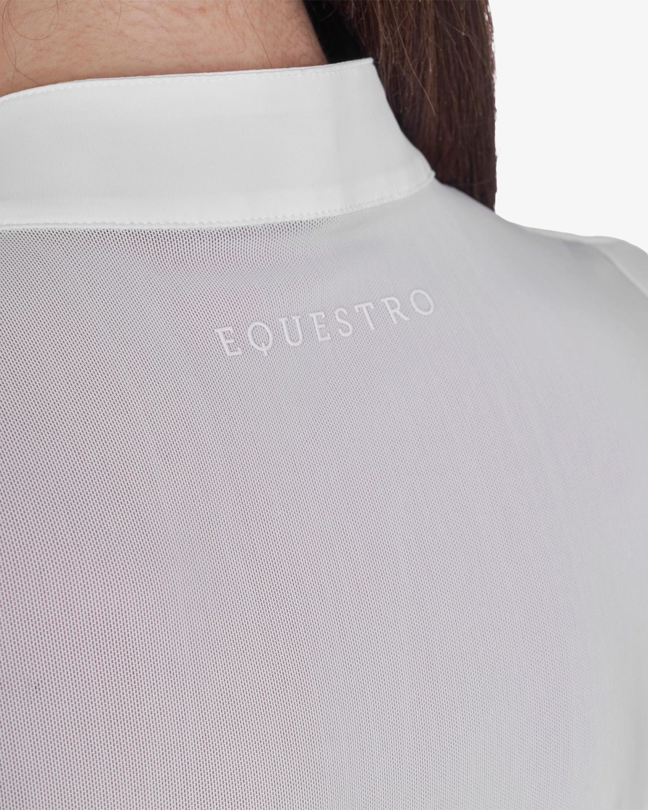 Polo donna da allenamento in mesh