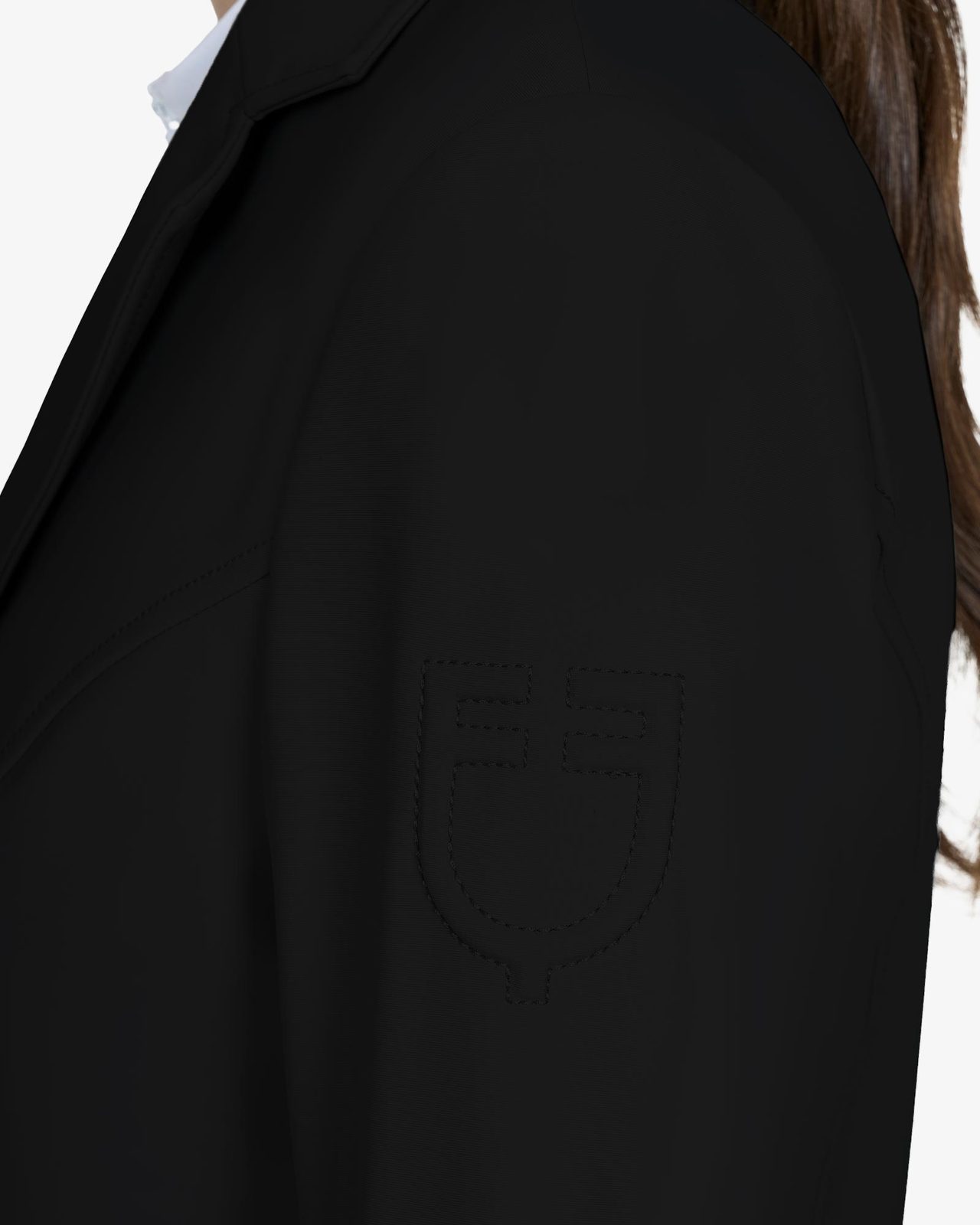 Women's competition jacket with embossed logo