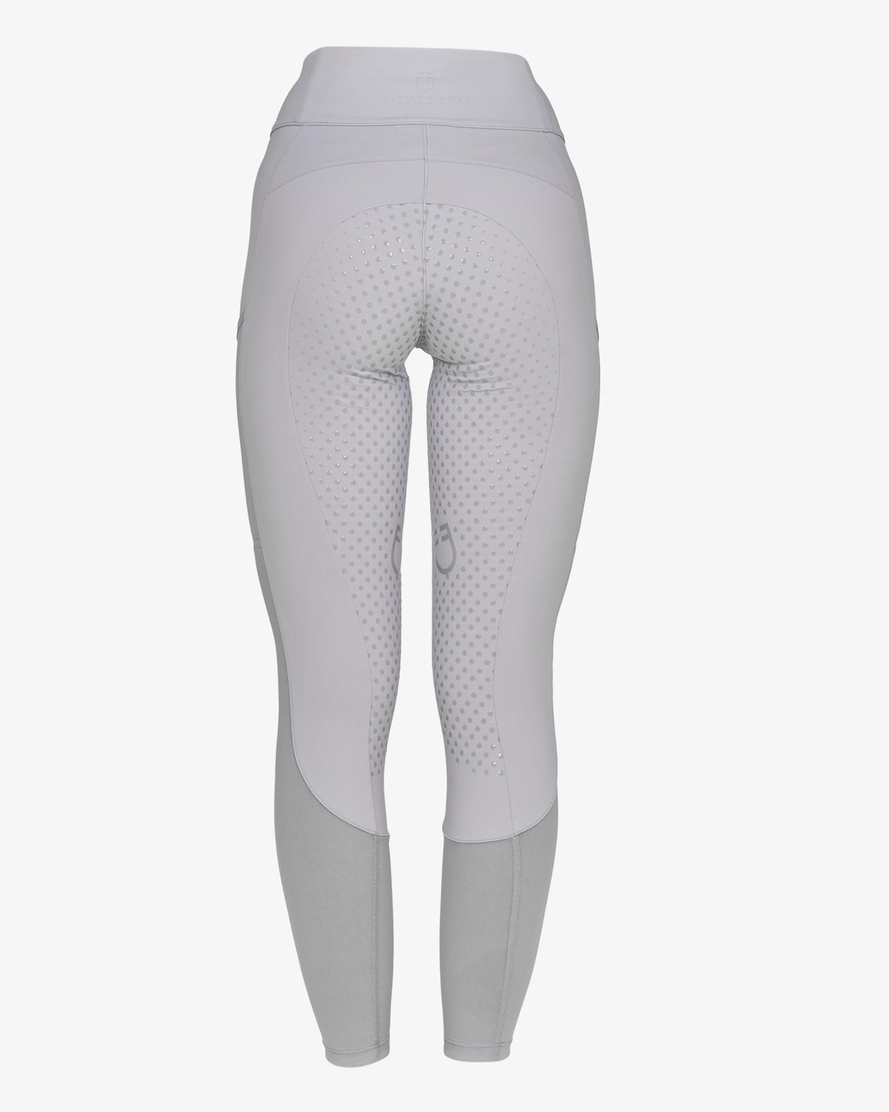 Women's full grip leggings with perforated inserts