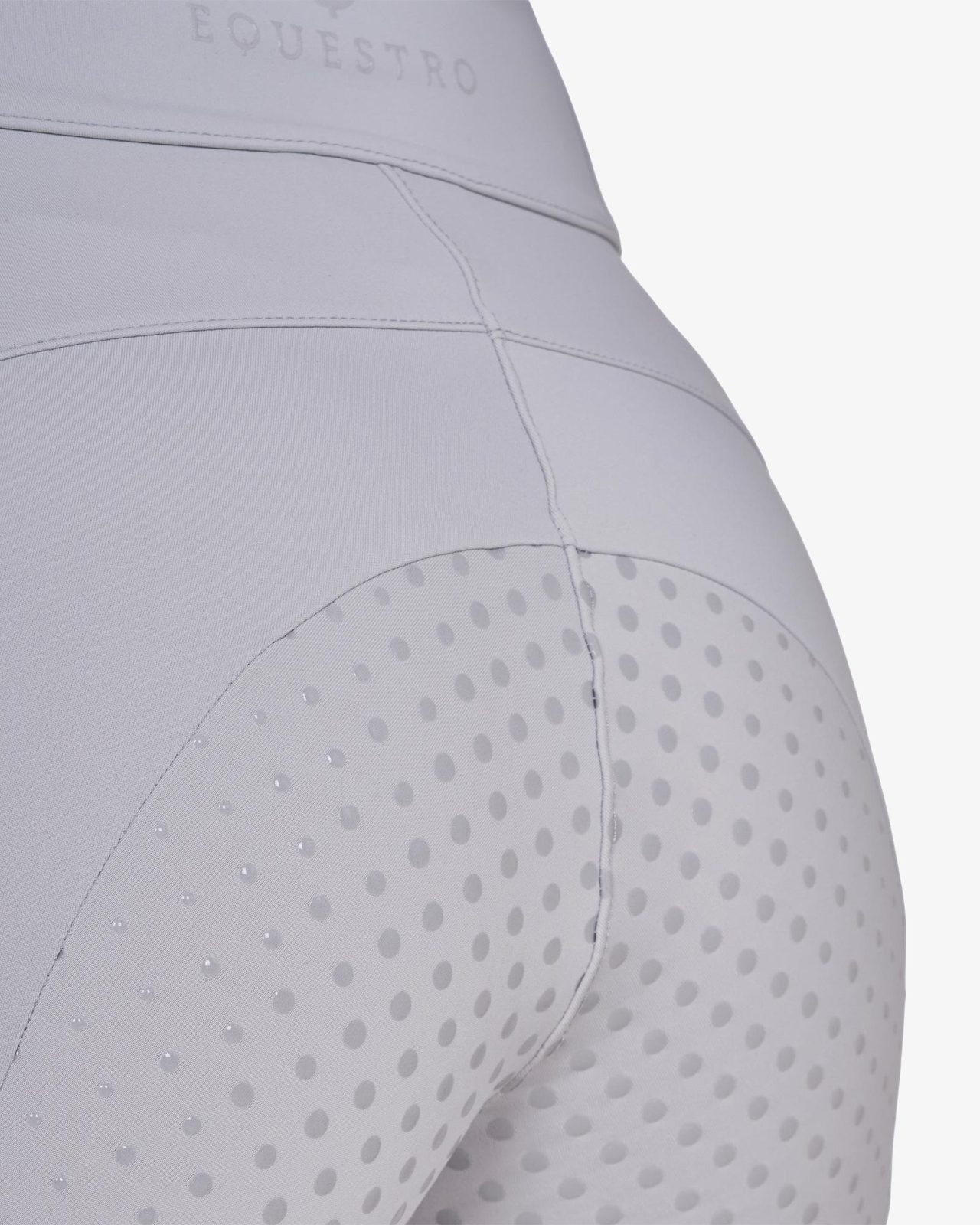 Women's full grip leggings with perforated inserts