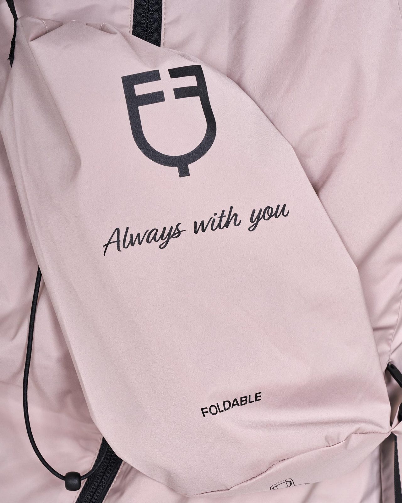 Women's softshell jacket Foldable line