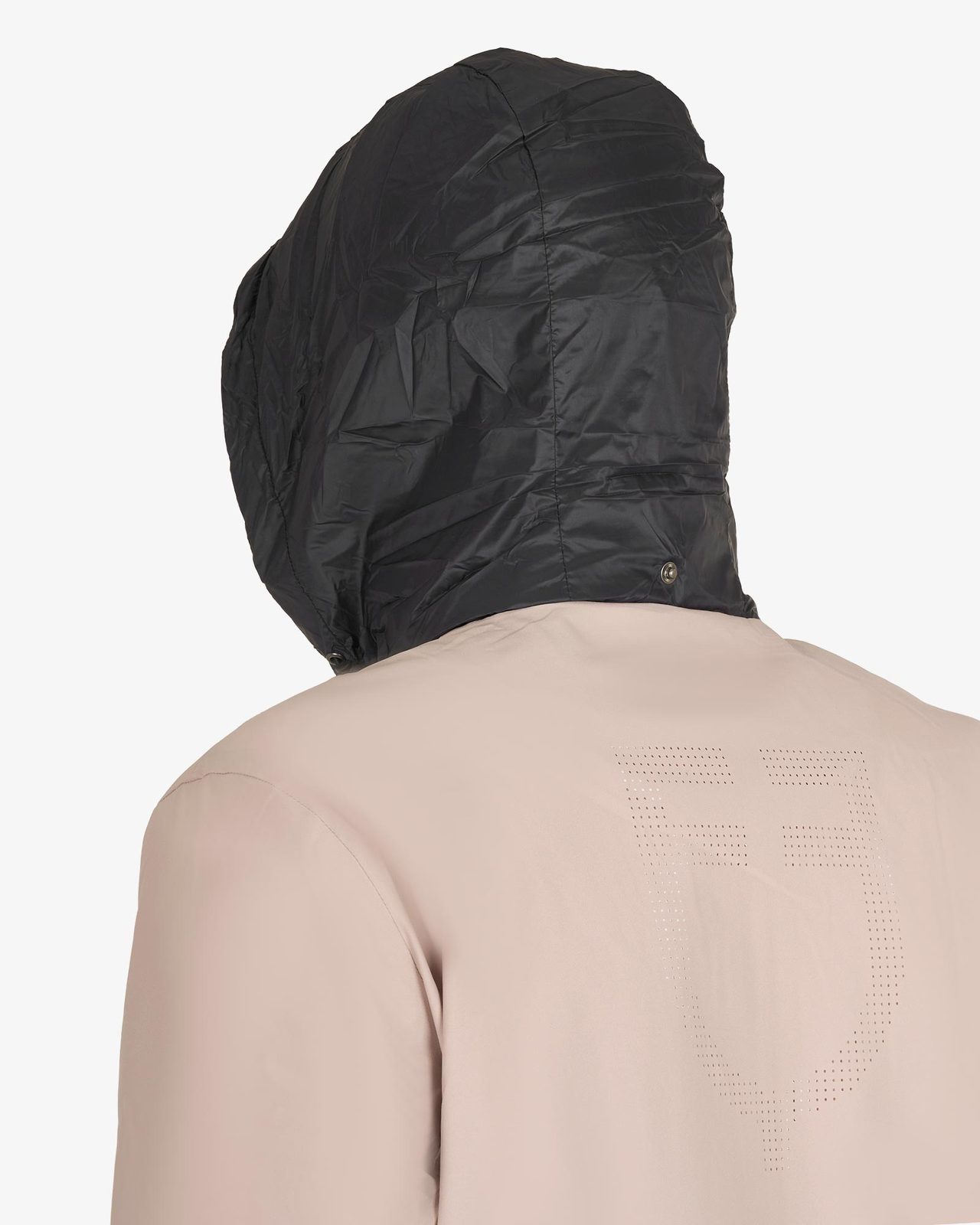 Men's softshell jacket with back logo