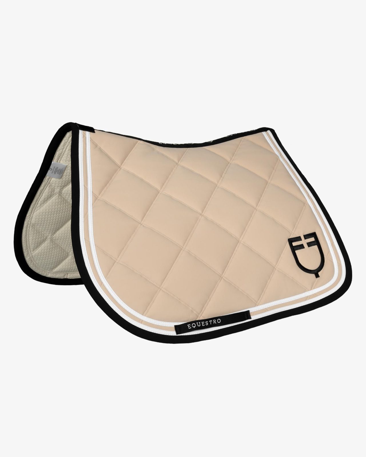 Double Stripes jumping saddle pad in technical fabric
