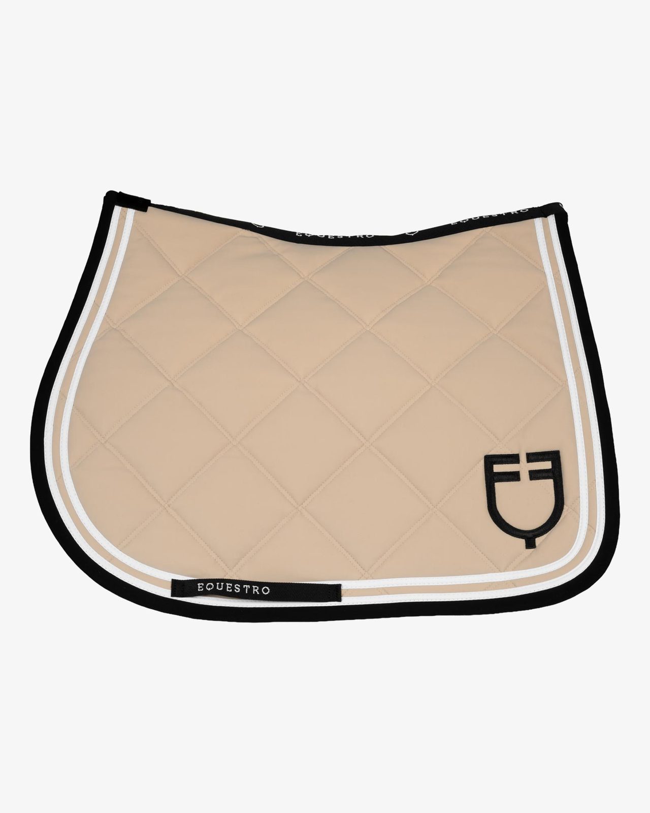 Double Stripes jumping saddle pad in technical fabric