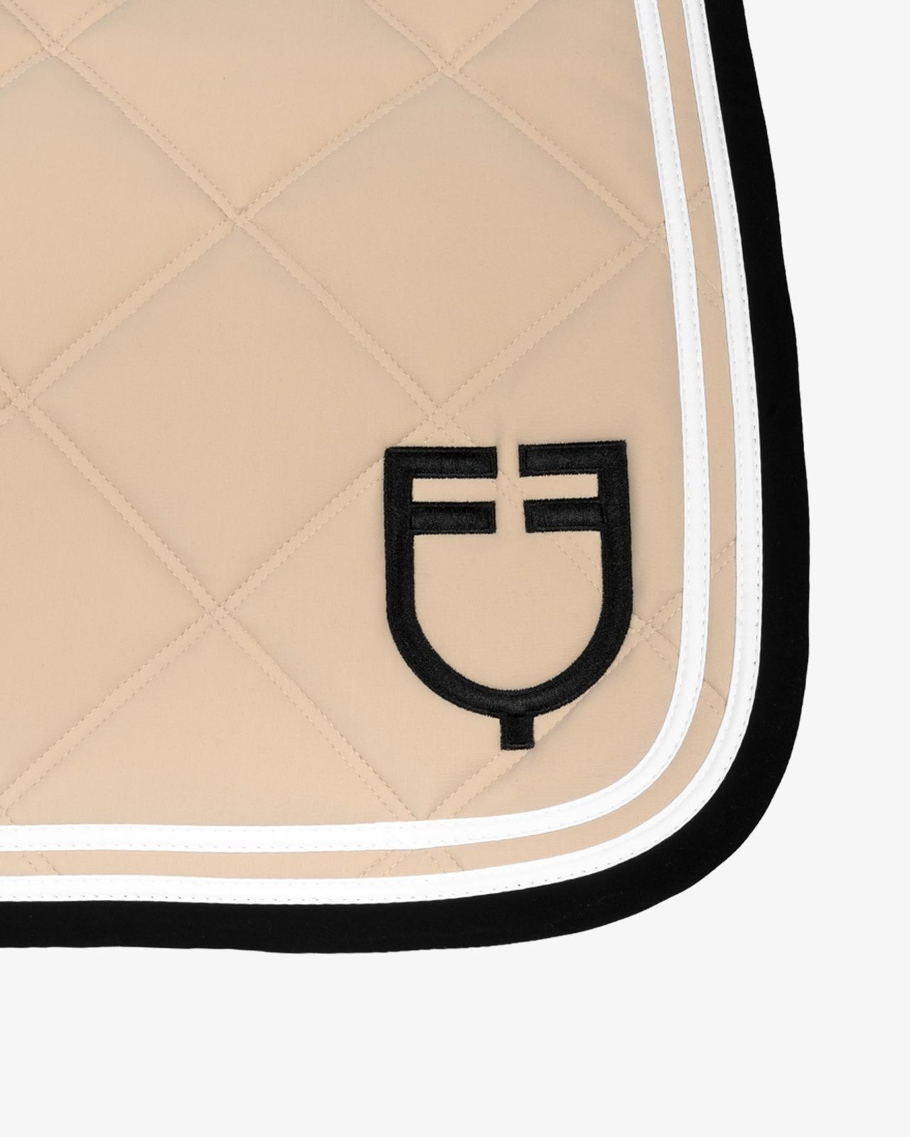 Double Stripes jumping saddle pad in technical fabric