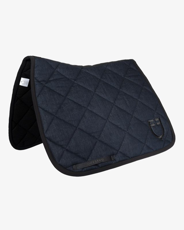 Sottosella dressage in tessuto tecnico effetto denim