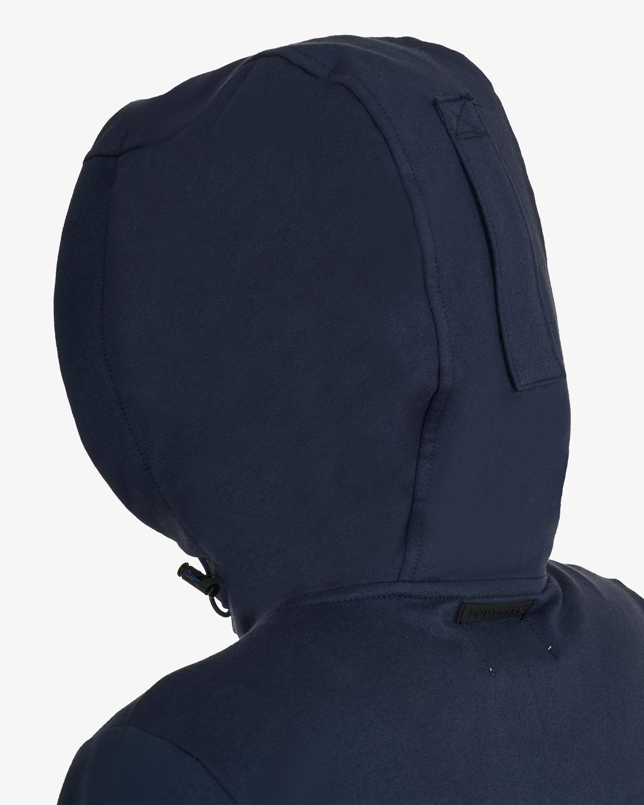 Felpa donna con cappuccio regolabile e zip