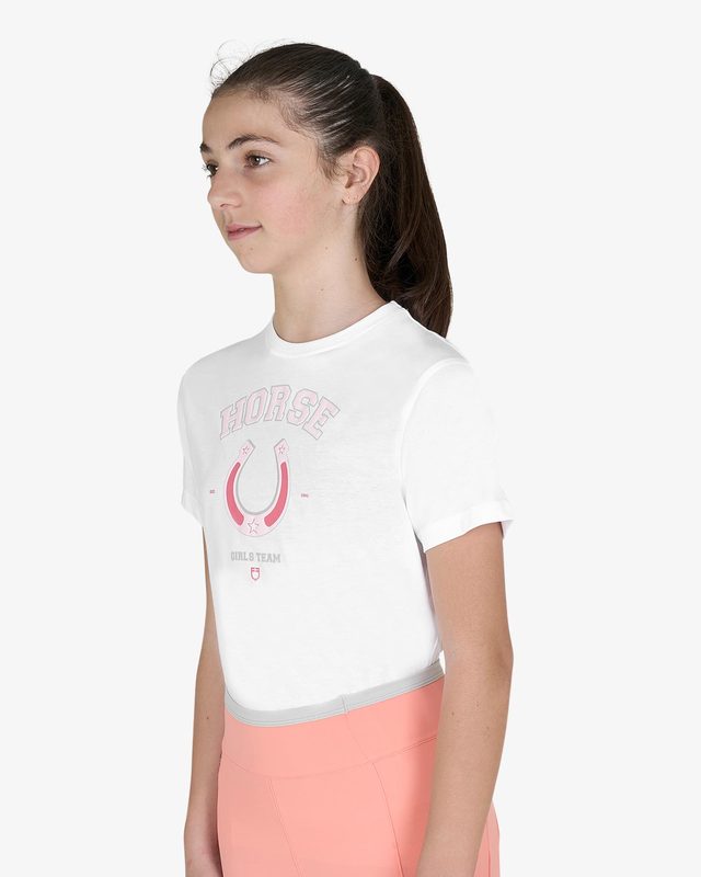 Girls' Horse Team cotton T-shirt