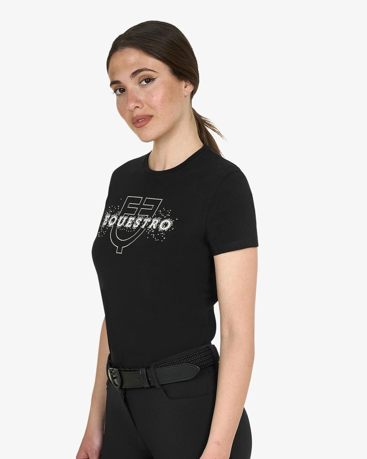 T-shirt donna Elegant in cotone