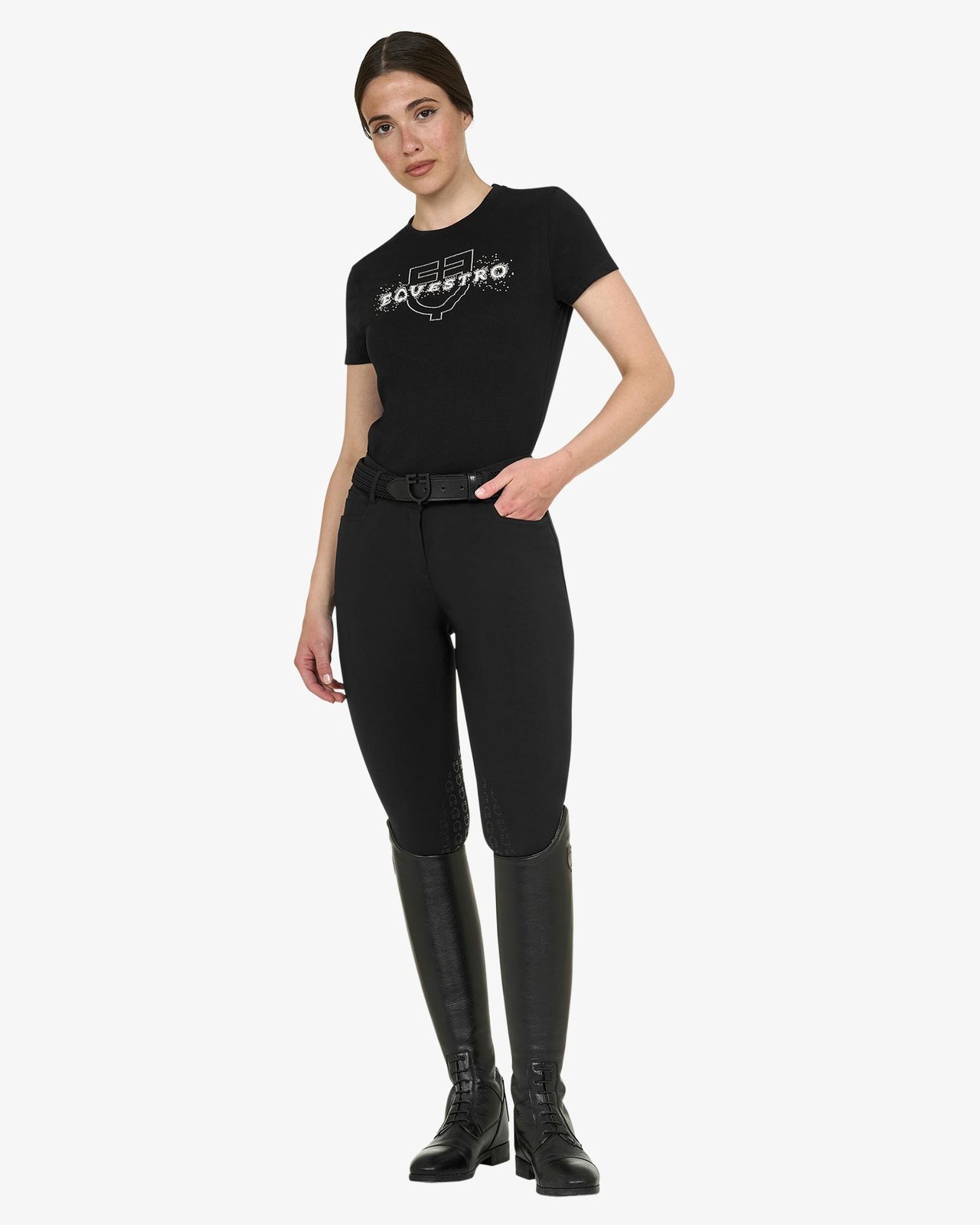 T-shirt donna Elegant in cotone