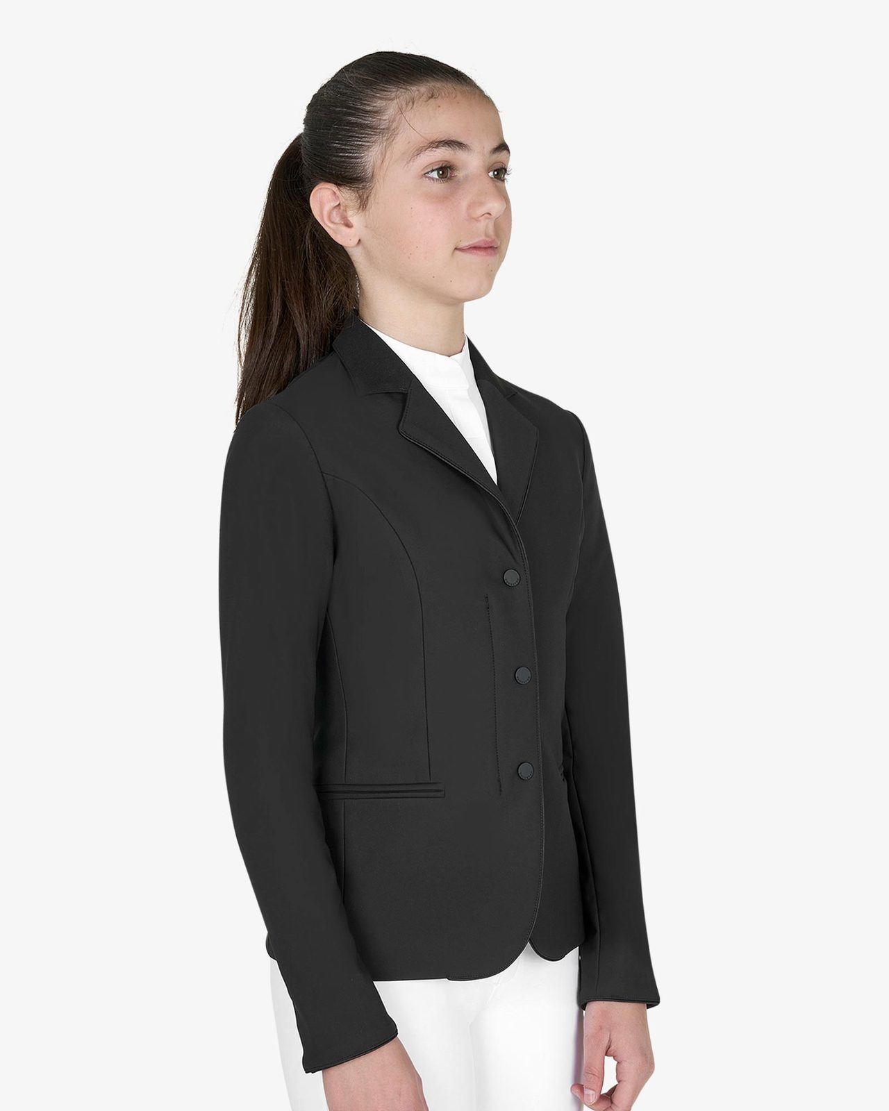 Giacca bambini unisex concorso zip e bottoni