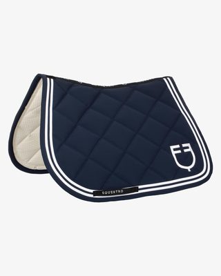 Double Stripes jumping saddle pad in technical fabric