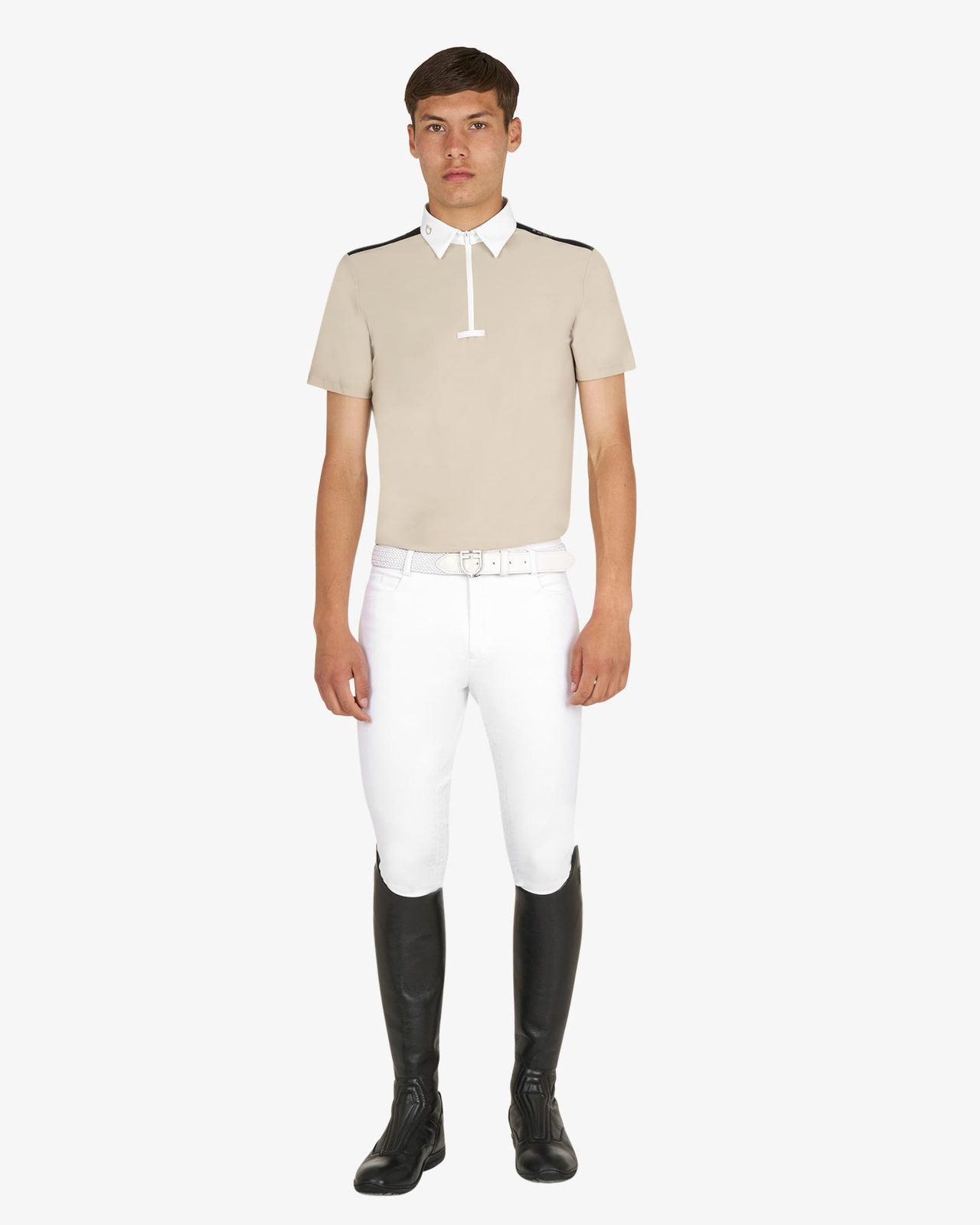 Polo uomo concorso slim fit mezza manica