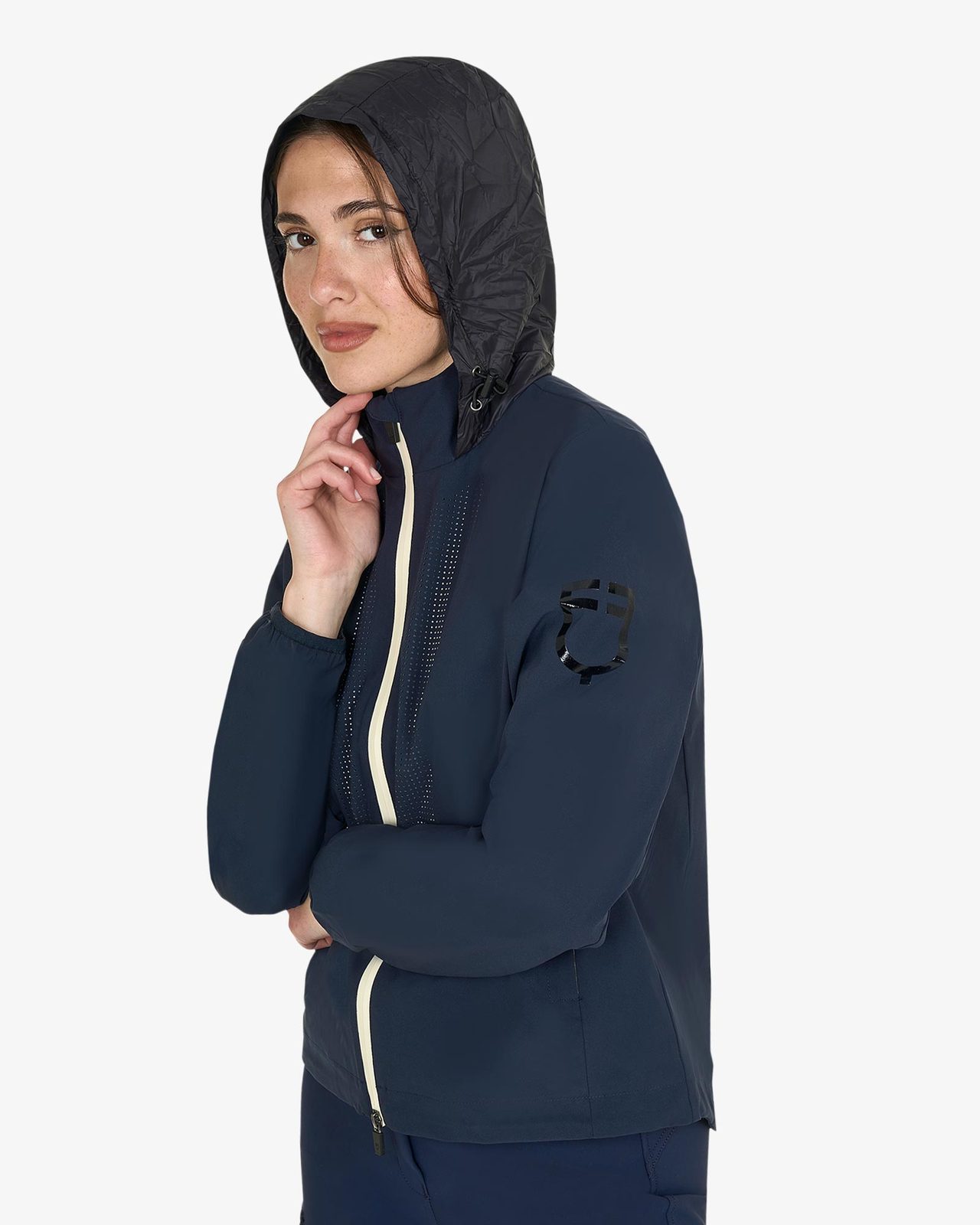 Softshell donna logo sul dorso