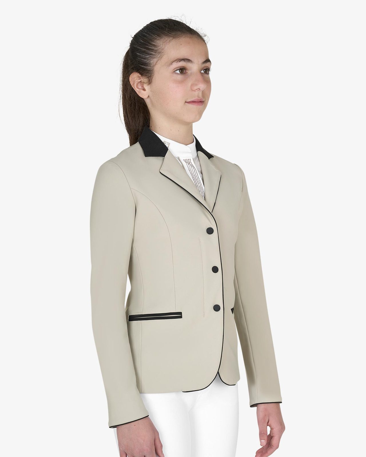 Giacca bambini unisex concorso zip e bottoni