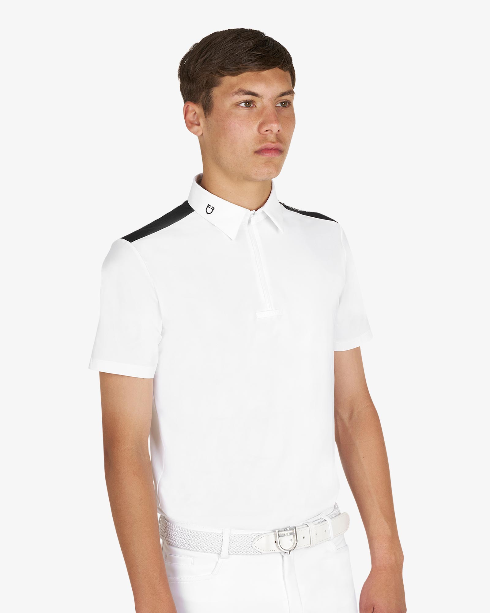 Polo uomo concorso slim fit mezza manica